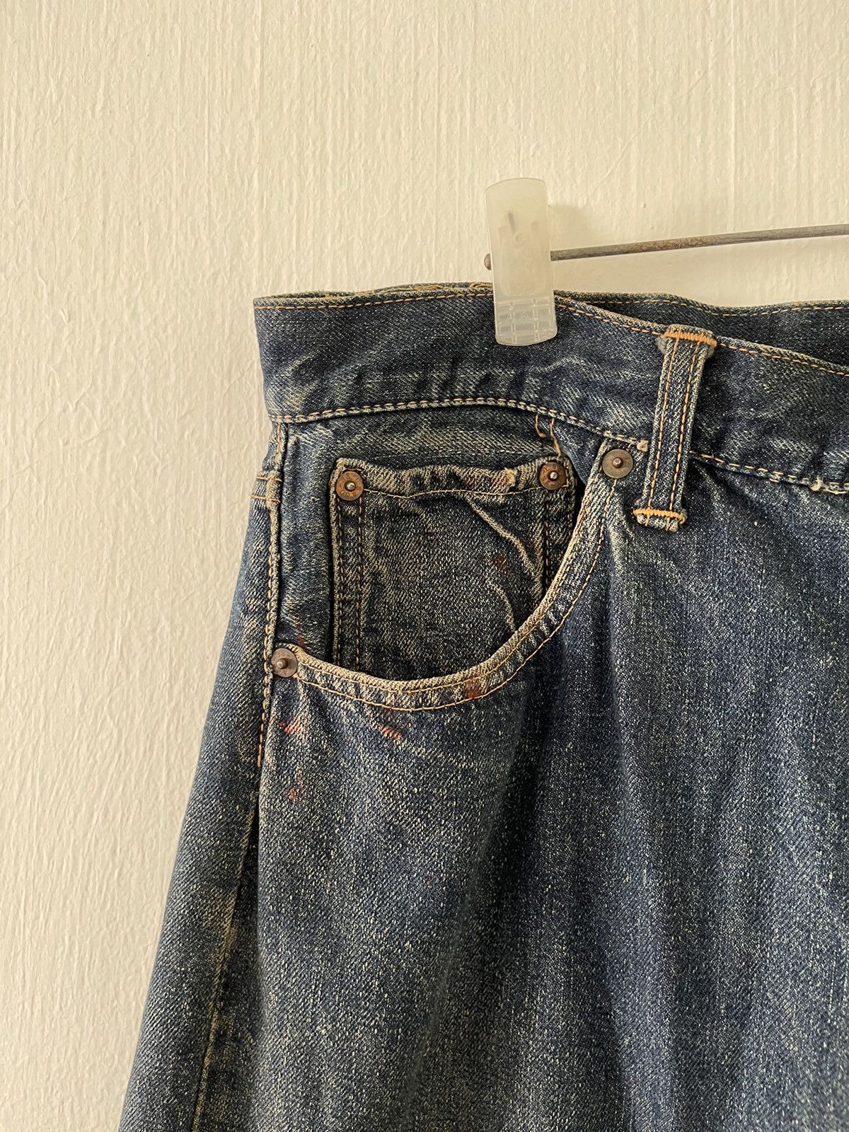 Levi's × Vintage Vintage Levis 501ZXX 50s Size US 37 - 18 Thumbnail