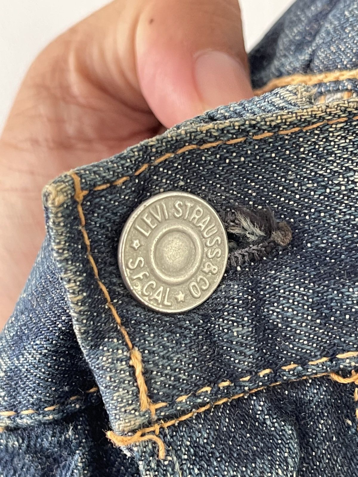 Levi's × Vintage Vintage Levis 501ZXX 50s Size US 37 - 5 Thumbnail