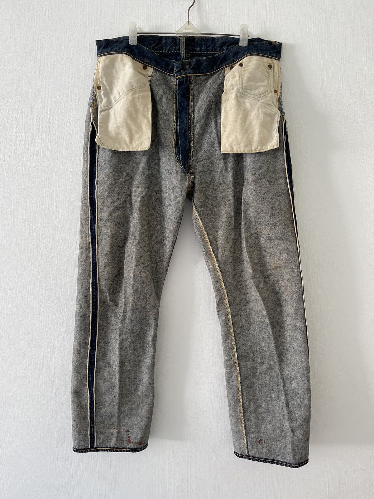 Levi's × Vintage Vintage Levis 501ZXX 50s Size US 37 - 10 Thumbnail