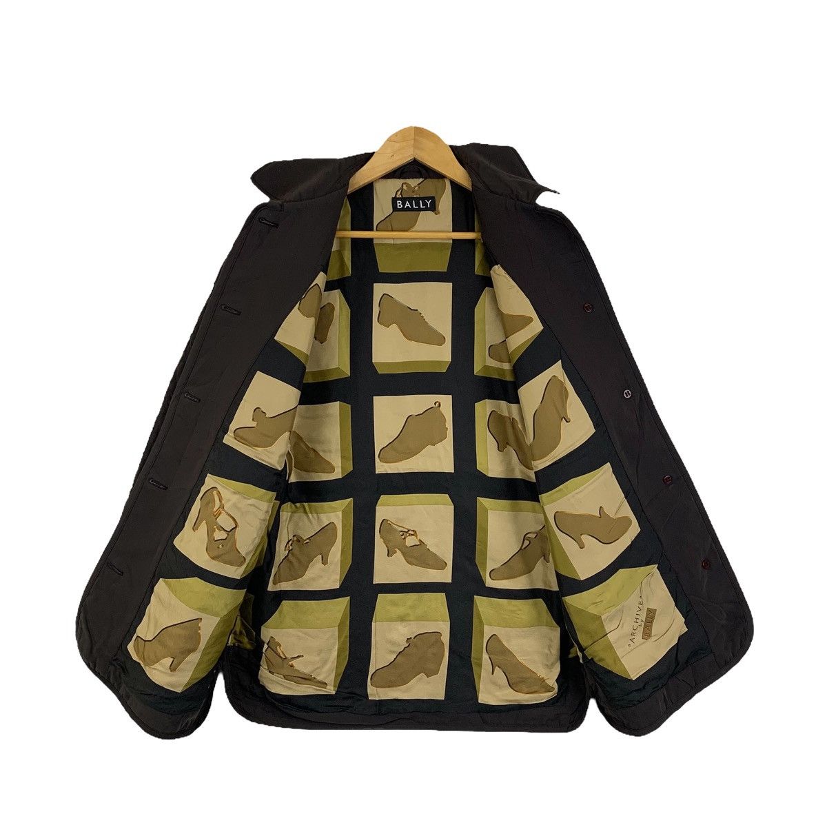 Bally × Vintage BALLY Swiss Luxury Fashion Design Full Button Quilted Jacket Size US M / EU 48-50 / 2 - 3 Thumbnail