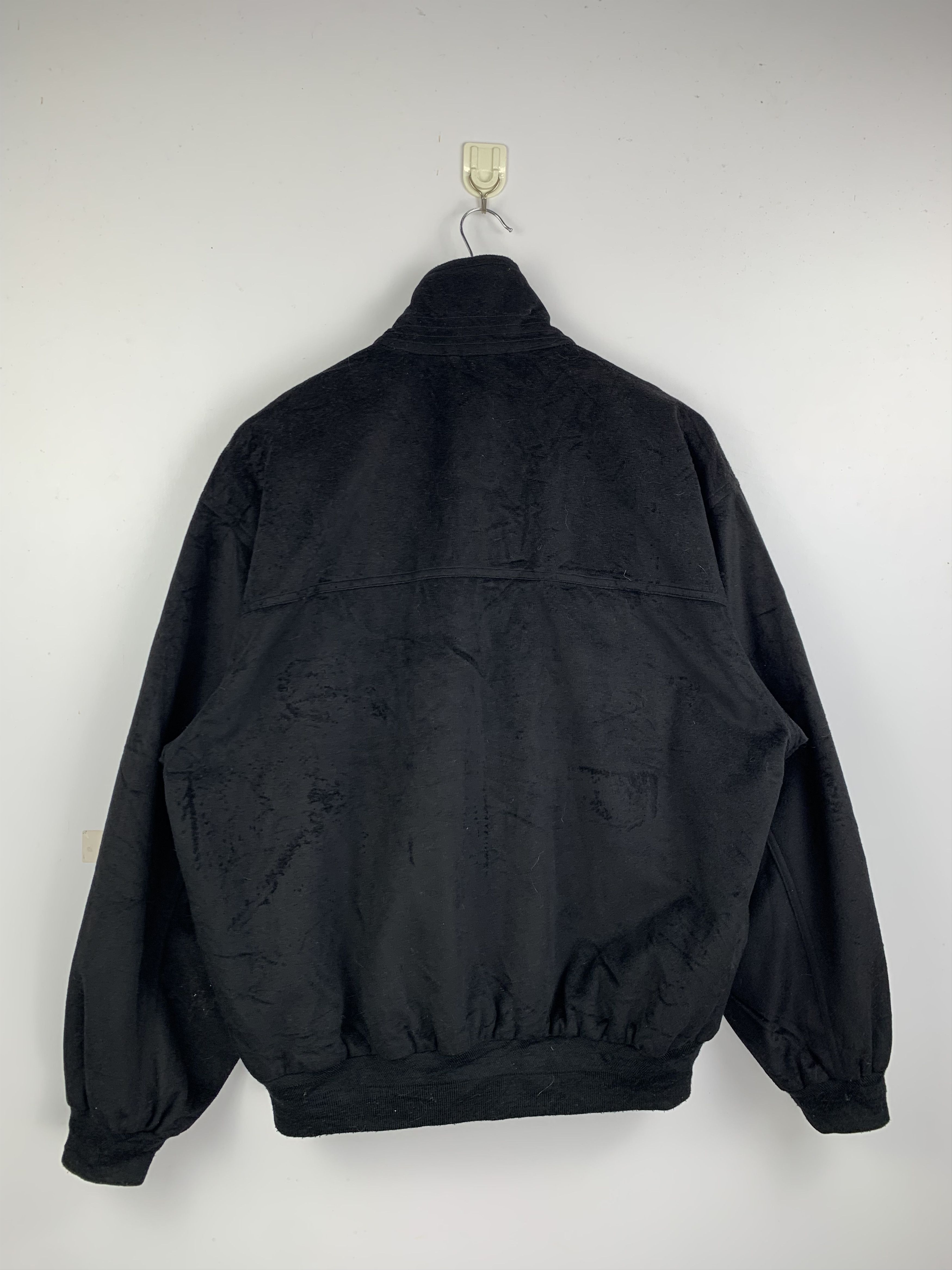 Japanese Brand Vintage INTL PARIS Fleece Bomber Jacket Black XL Size US XL / EU 56 / 4 - 6 Thumbnail