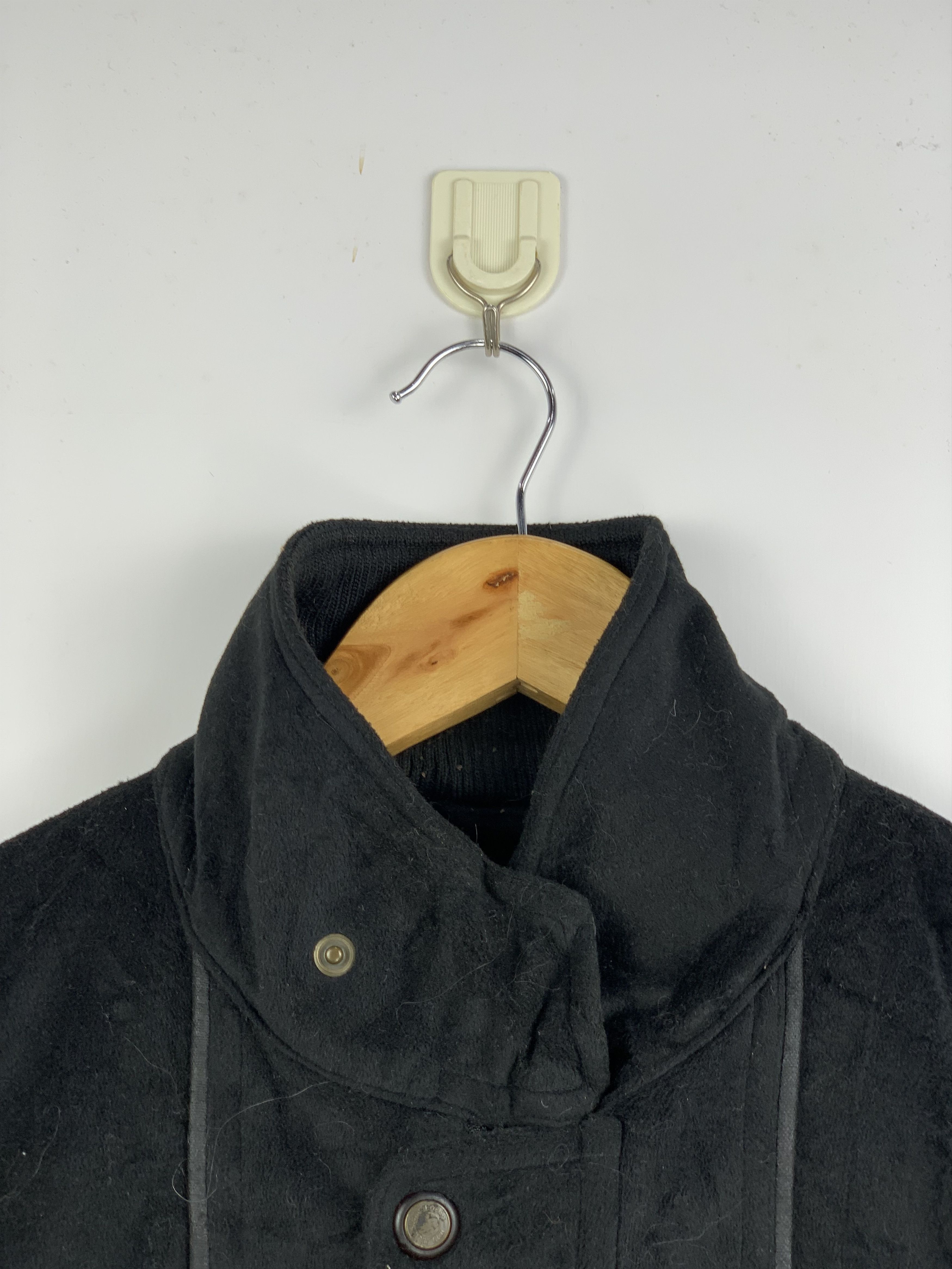 Japanese Brand Vintage INTL PARIS Fleece Bomber Jacket Black XL Size US XL / EU 56 / 4 - 2 Thumbnail