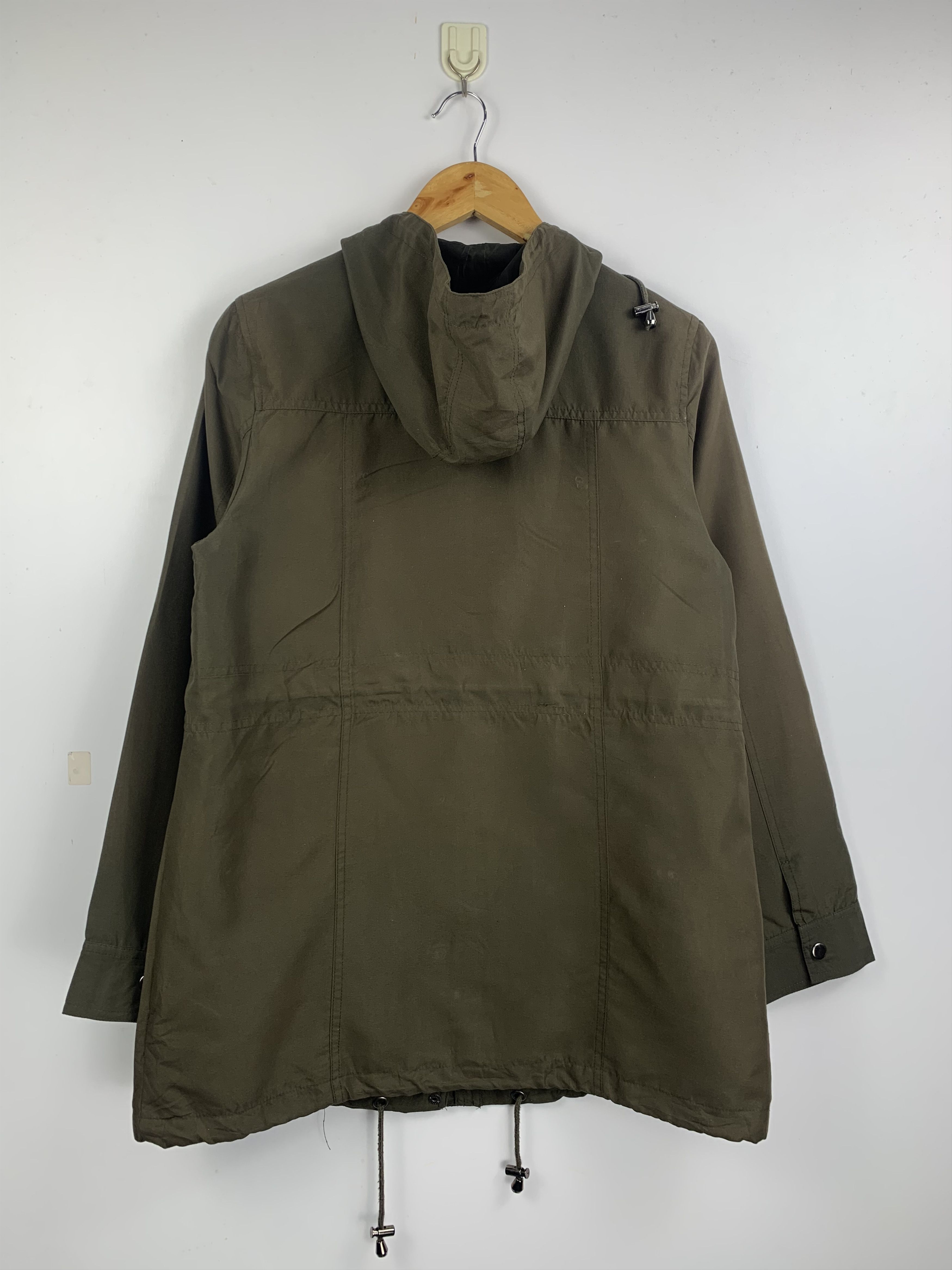 Japanese Brand Vintage ISSUE Hoodie Multi Pocket Utility Parka Jacket Size US L / EU 52-54 / 3 - 5 Thumbnail