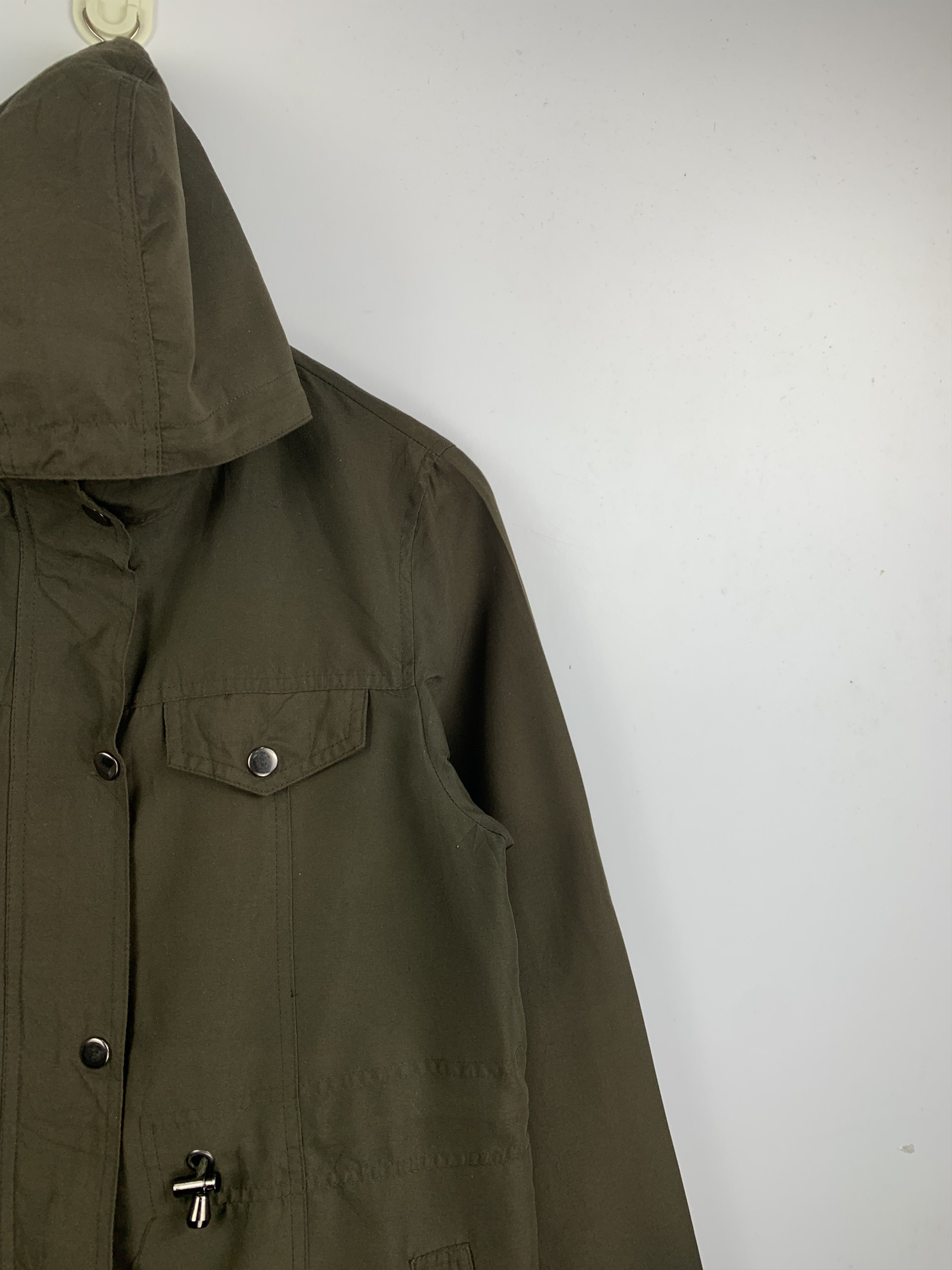 Japanese Brand Vintage ISSUE Hoodie Multi Pocket Utility Parka Jacket Size US L / EU 52-54 / 3 - 4 Thumbnail