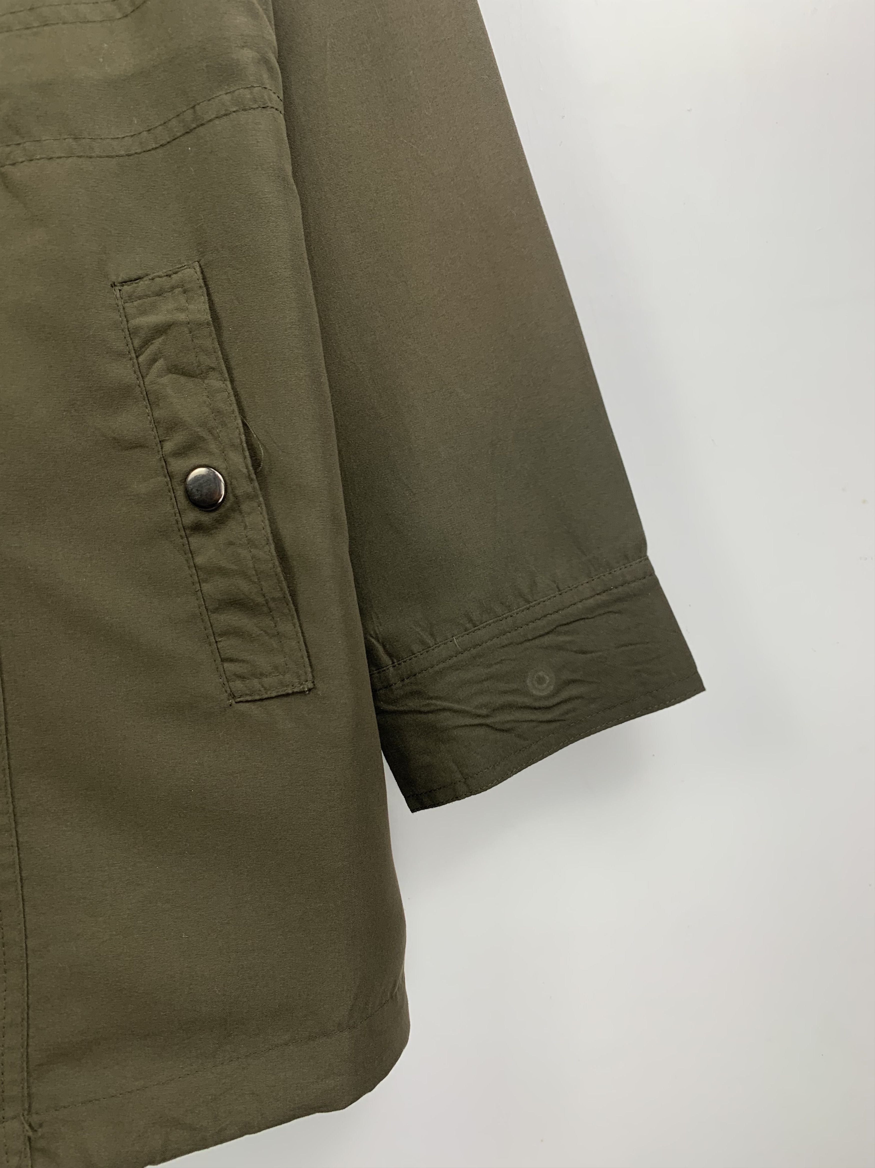 Japanese Brand Vintage ISSUE Hoodie Multi Pocket Utility Parka Jacket Size US L / EU 52-54 / 3 - 9 Thumbnail