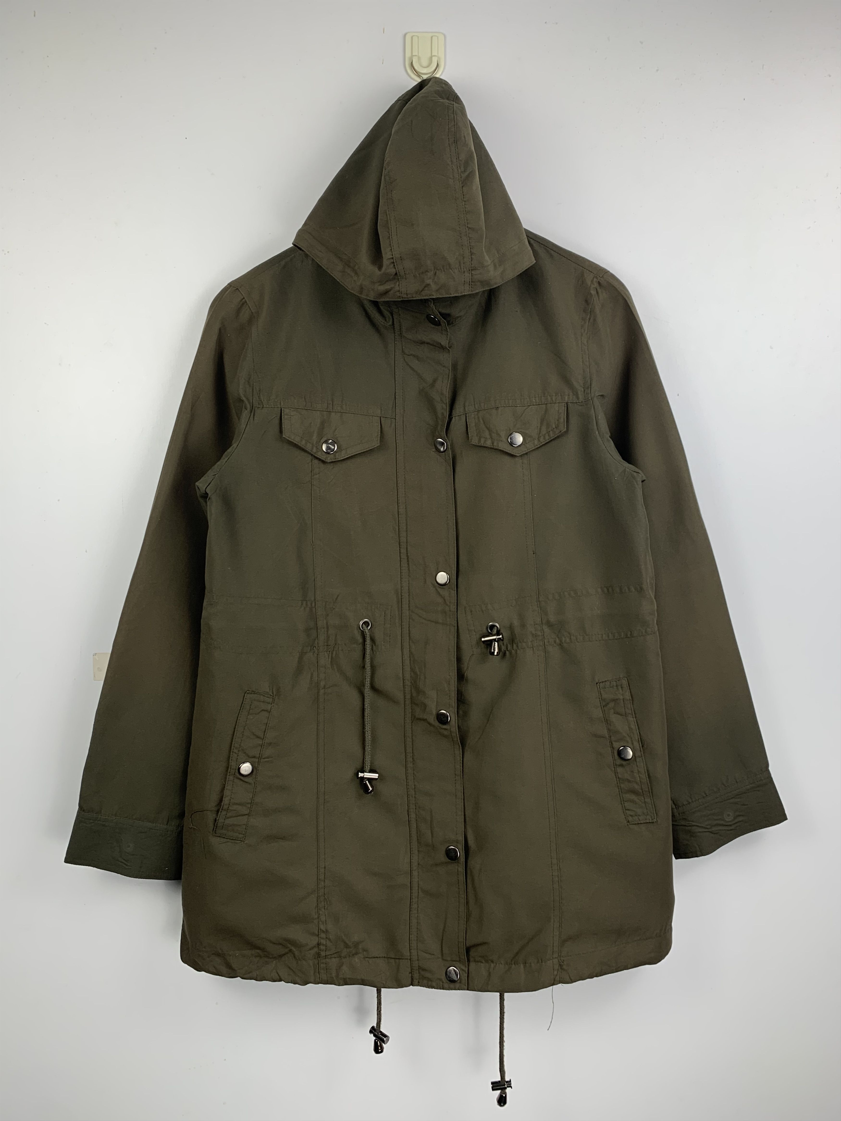 Japanese Brand Vintage ISSUE Hoodie Multi Pocket Utility Parka Jacket Size US L / EU 52-54 / 3 - 1 Thumbnail