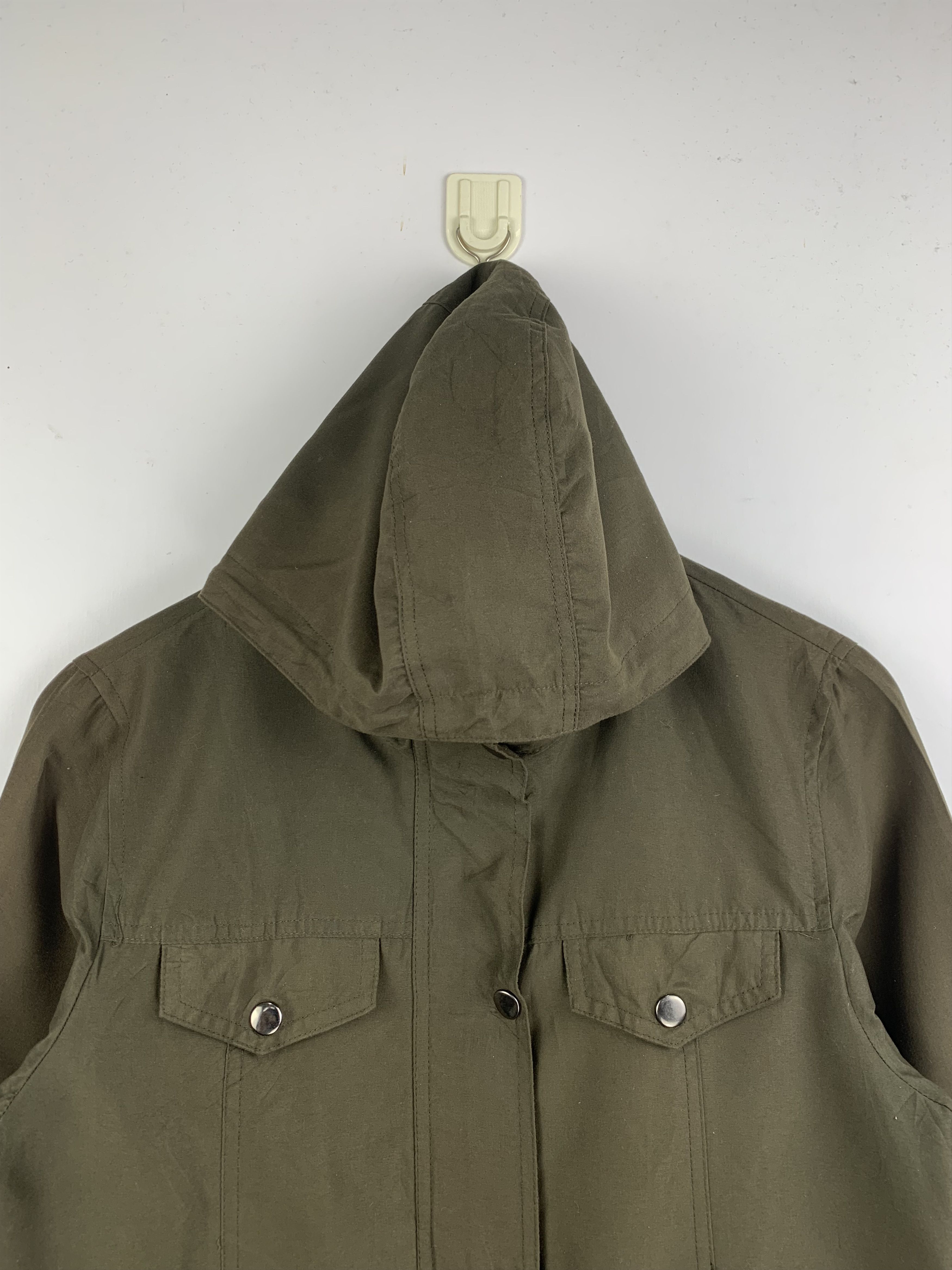 Japanese Brand Vintage ISSUE Hoodie Multi Pocket Utility Parka Jacket Size US L / EU 52-54 / 3 - 3 Thumbnail