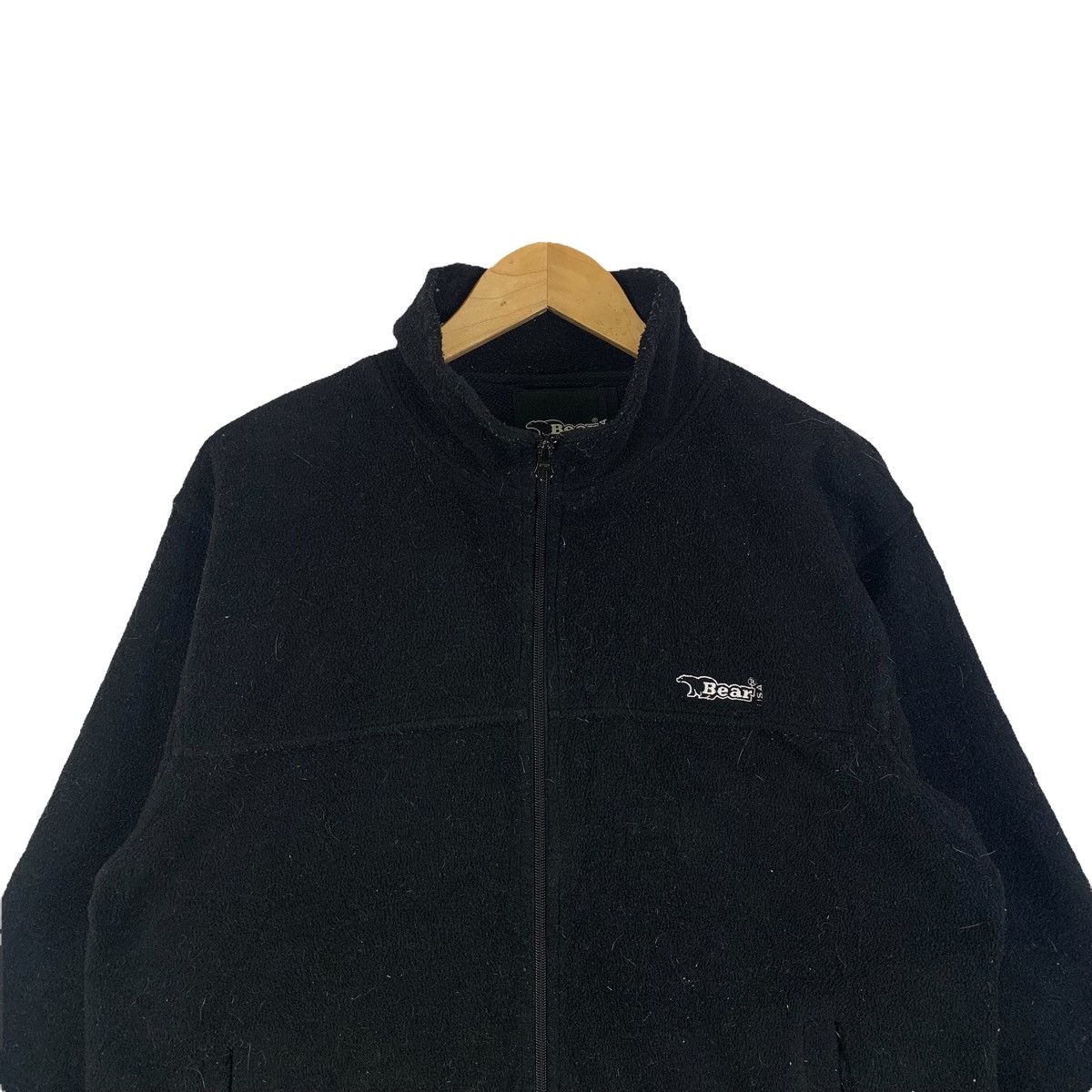Vintage BEAR USA Outdoor Sportswear Fleece Zipper Sweaters Jacket Size US L / EU 52-54 / 3 - 5 Thumbnail