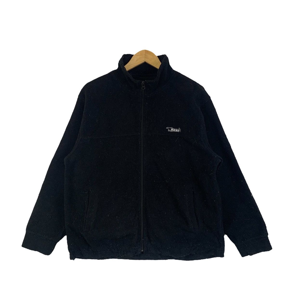 Vintage BEAR USA Outdoor Sportswear Fleece Zipper Sweaters Jacket Size US L / EU 52-54 / 3 - 1 Thumbnail