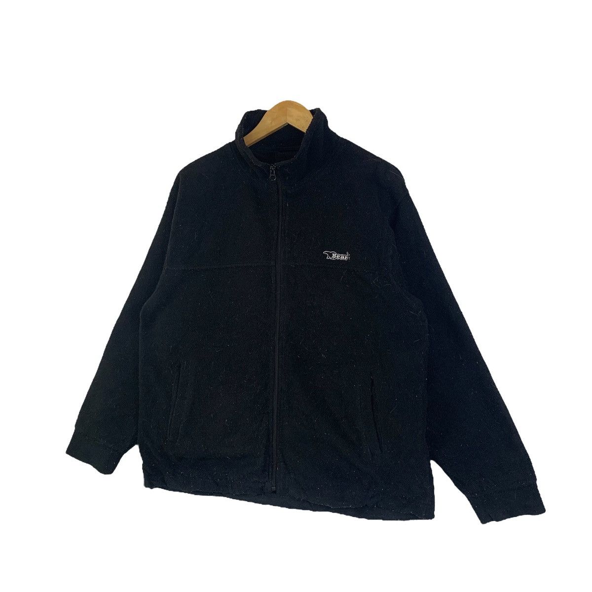 Vintage BEAR USA Outdoor Sportswear Fleece Zipper Sweaters Jacket Size US L / EU 52-54 / 3 - 4 Thumbnail
