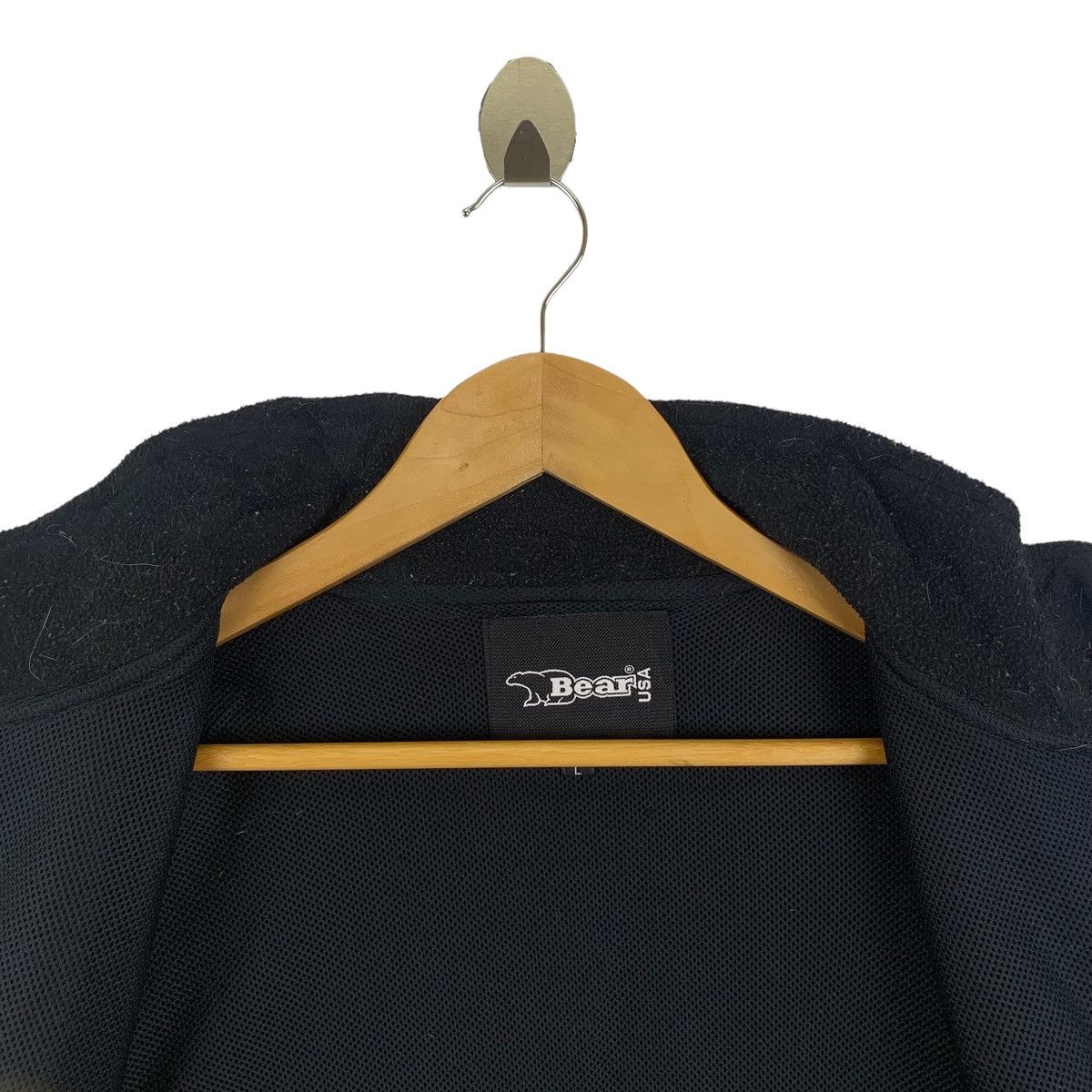 Vintage BEAR USA Outdoor Sportswear Fleece Zipper Sweaters Jacket Size US L / EU 52-54 / 3 - 10 Thumbnail