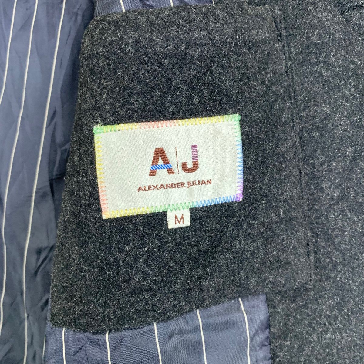 Alexander Julian × Vintage Vintage ALEXANDER JULIAN American Designer Wool Jacket Size US M / EU 48-50 / 2 - 6 Thumbnail