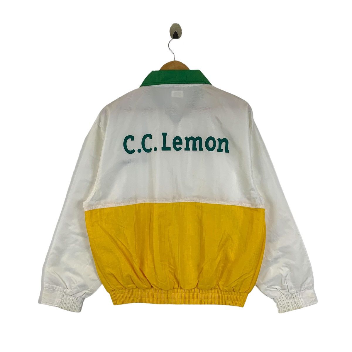 Japanese Brand × Vintage C.C LEMON By Suntory Original Zipper Windbreak Light Jacket Size US M / EU 48-50 / 2 - 2 Thumbnail