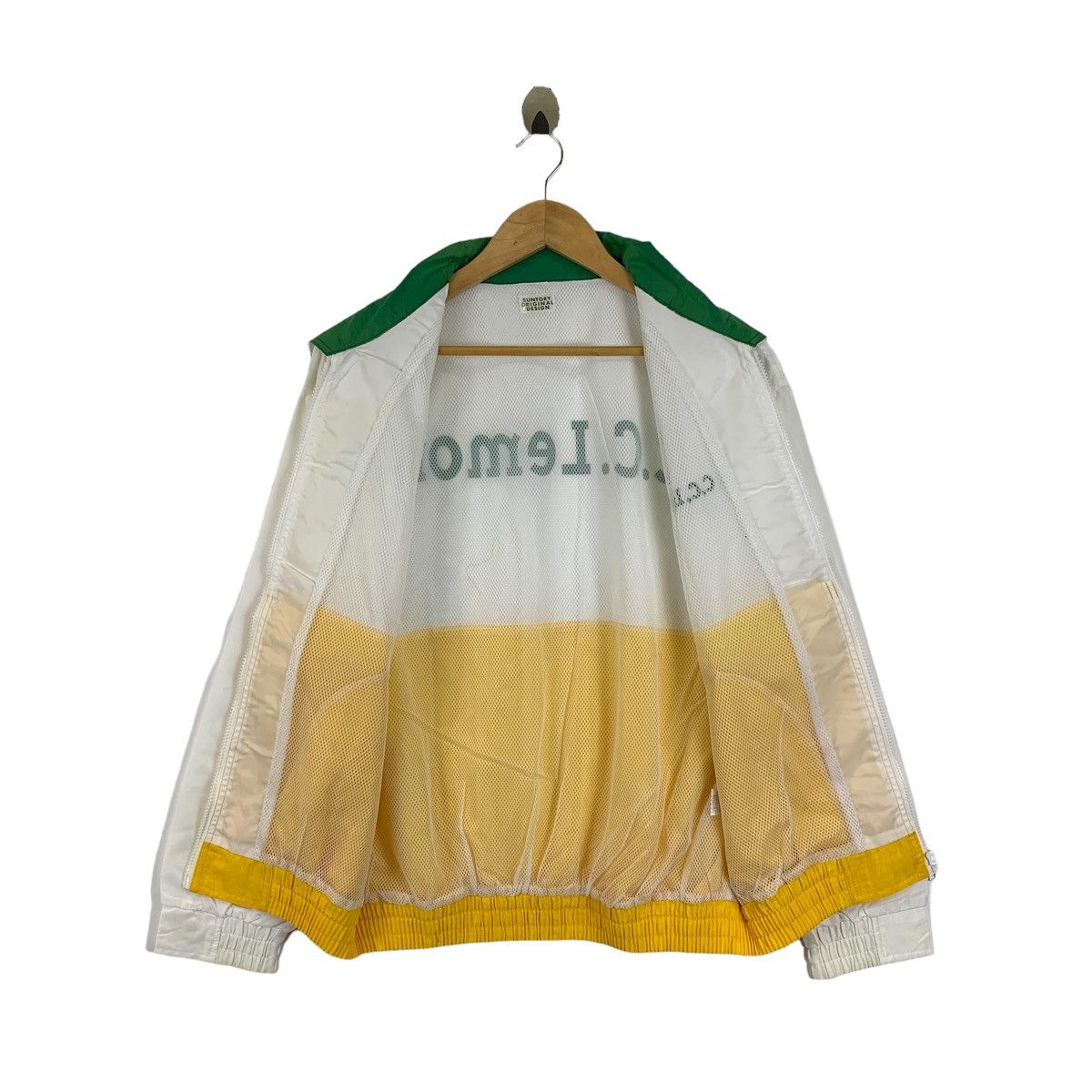 Japanese Brand × Vintage C.C LEMON By Suntory Original Zipper Windbreak Light Jacket Size US M / EU 48-50 / 2 - 3 Thumbnail