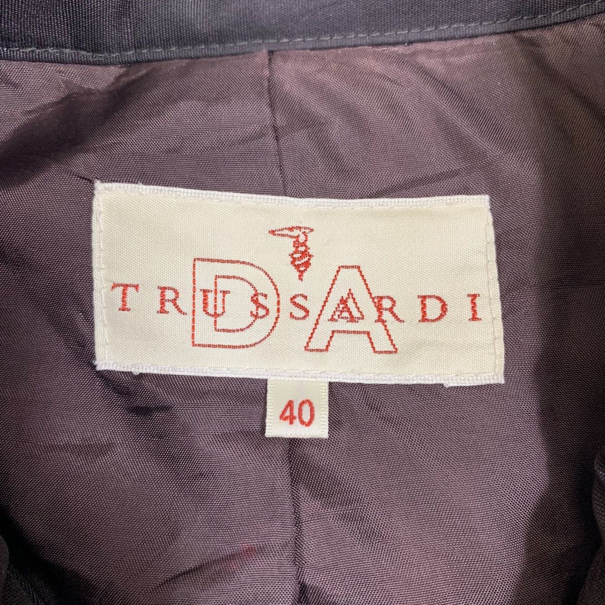 Trussardi × Vintage TRUSSARDI Casualwear Fashion Designer Button Peacoats Jacket Size US S / EU 44-46 / 1 - 6 Thumbnail