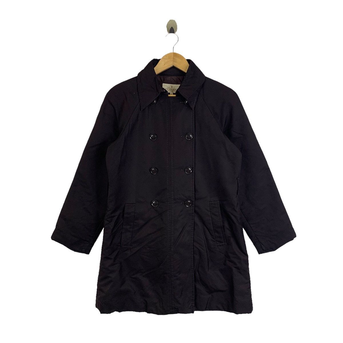 Trussardi × Vintage TRUSSARDI Casualwear Fashion Designer Button Peacoats Jacket Size US S / EU 44-46 / 1 - 1 Thumbnail