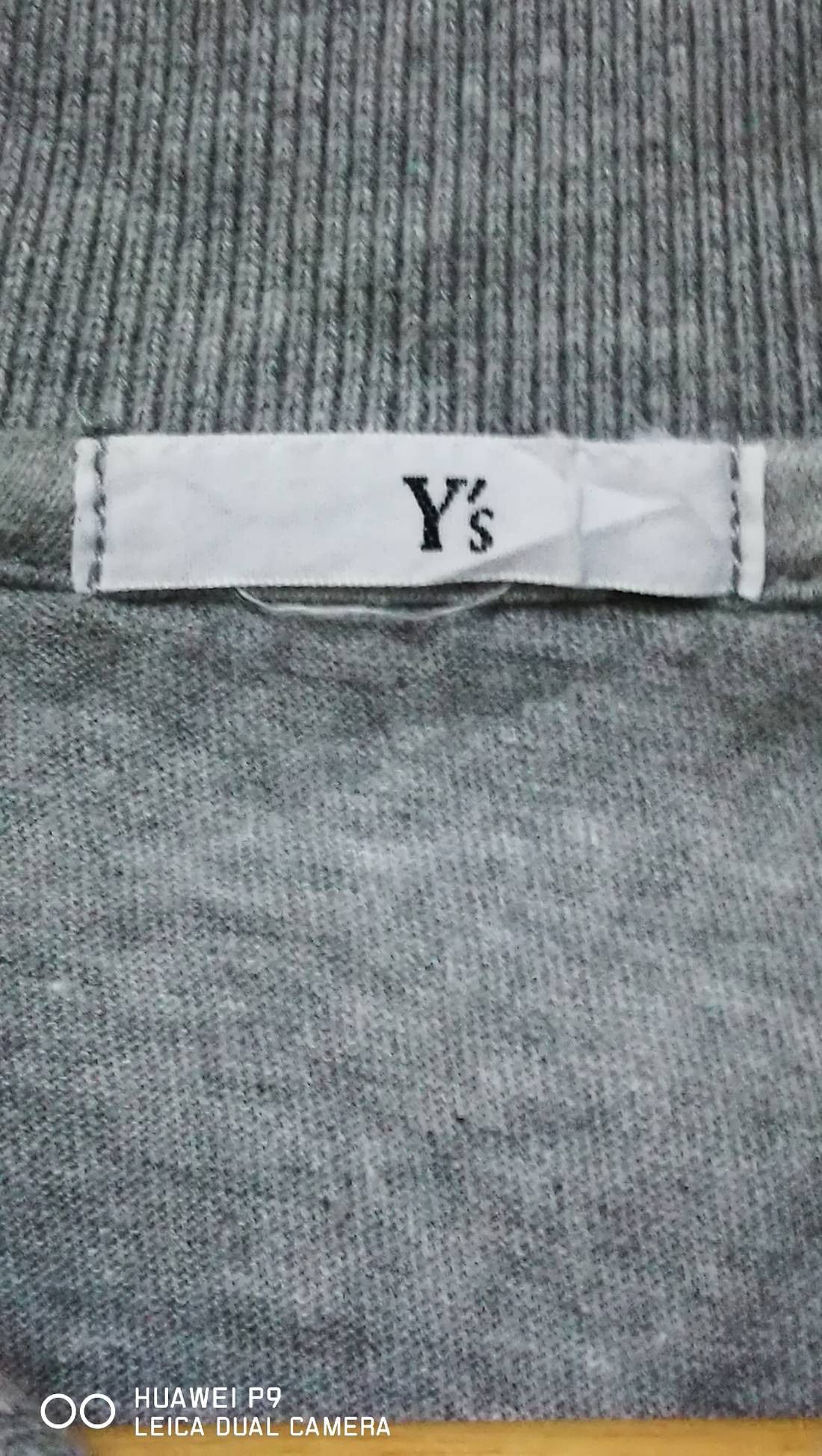 Yohji Yamamoto Y'S YOHJI YAMAMOTO MADE IN JAPAN GRAY CASUAL T-SHIRTS Size US M / EU 48-50 / 2 - 4 Thumbnail