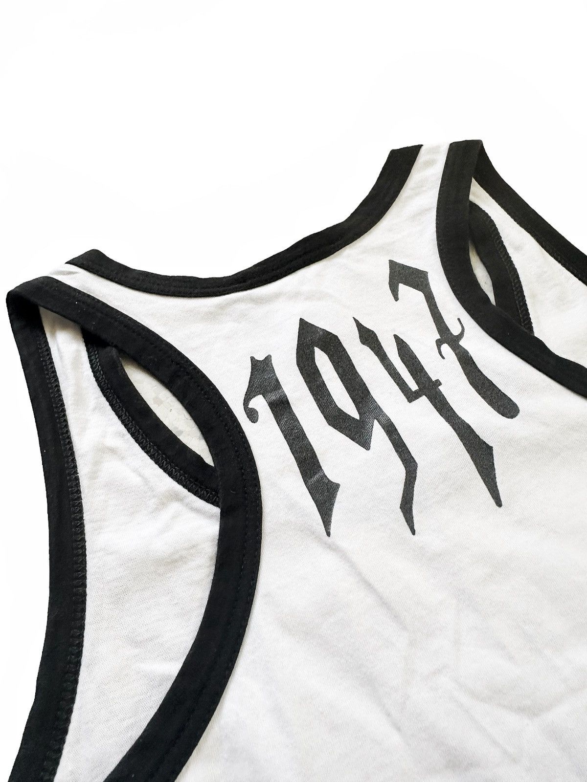 Christian Dior Monsieur × Dior 2002 Runway Dior Goth Logo Tank Top Size XS / US 0-2 / IT 36-38 - 9 Thumbnail