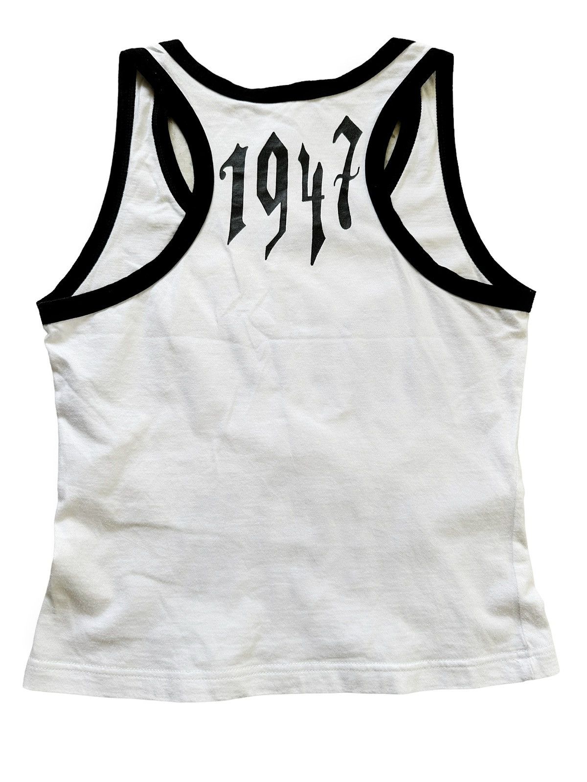 Christian Dior Monsieur × Dior 2002 Runway Dior Goth Logo Tank Top Size XS / US 0-2 / IT 36-38 - 8 Thumbnail