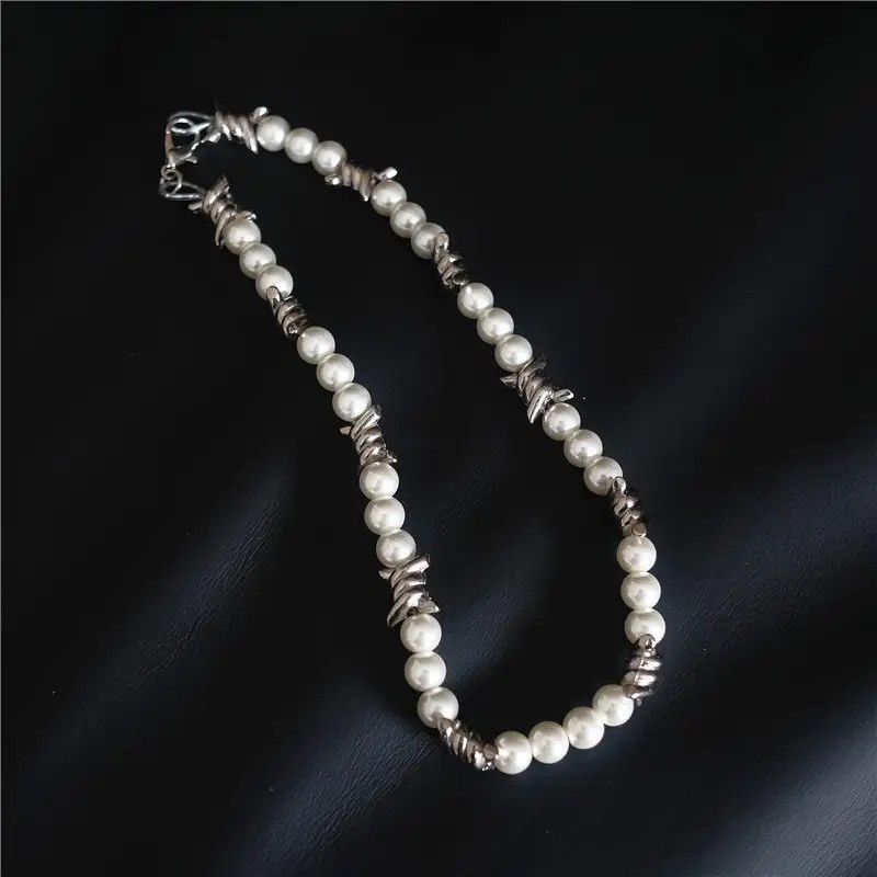 Jewelry Elegant White Imitation Pearl Necklace Size ONE SIZE - 2 Thumbnail