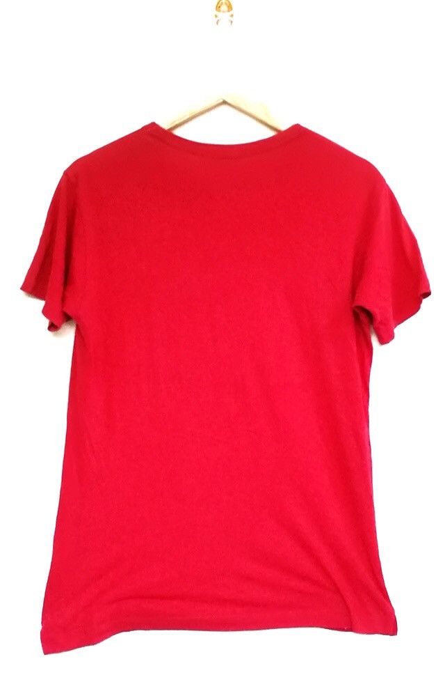 Y's for Men Y’S FOR MEN YOHJI YAMAMOTO Abstract Guitar Print Tee — Red Size US M / EU 48-50 / 2 - 2 Thumbnail