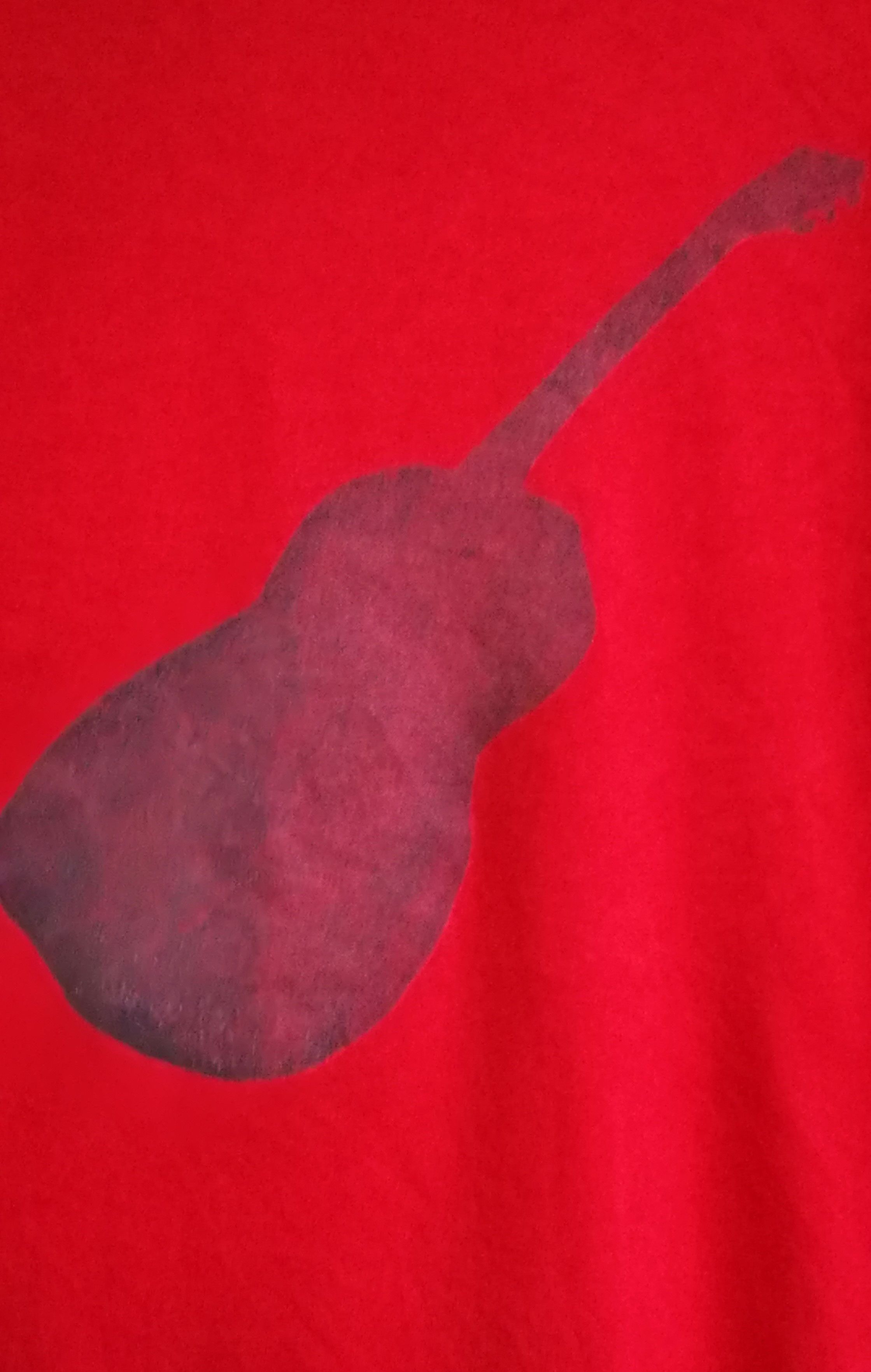 Y's for Men Y’S FOR MEN YOHJI YAMAMOTO Abstract Guitar Print Tee — Red Size US M / EU 48-50 / 2 - 4 Thumbnail