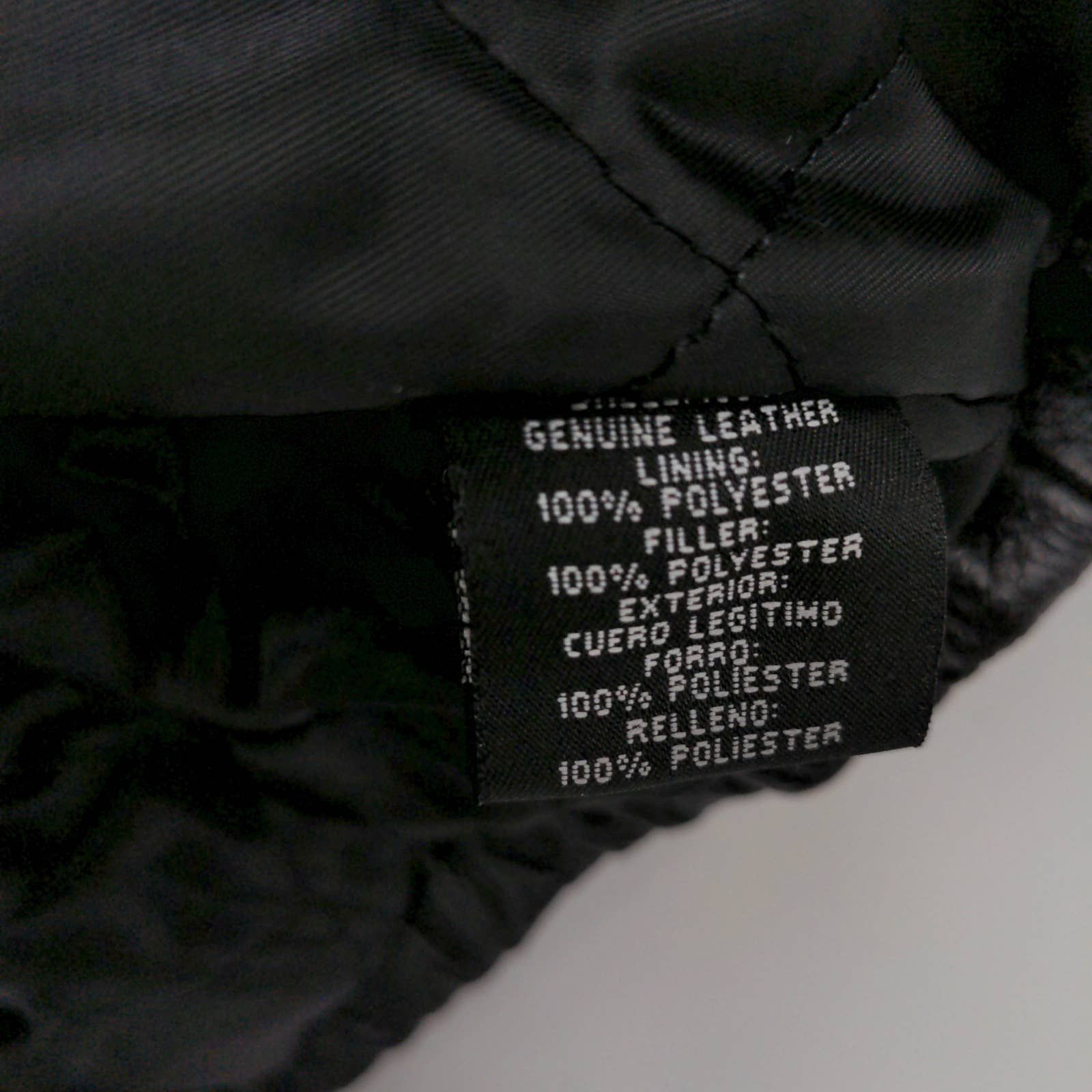 Knightsbridge × Vintage Knightsbridge Leather Motorcycle Jacket Bomber Flight Biker Size US M / EU 48-50 / 2 - 6 Thumbnail