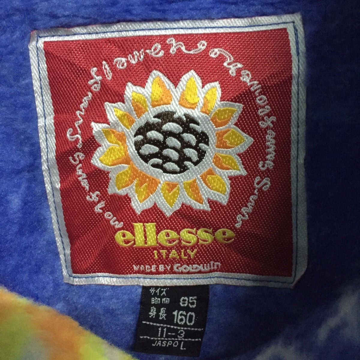 Ellesse Ellese Sun Flower FullPrint Sweatshirt Made by Goldwin Size US L / EU 52-54 / 3 - 8 Thumbnail