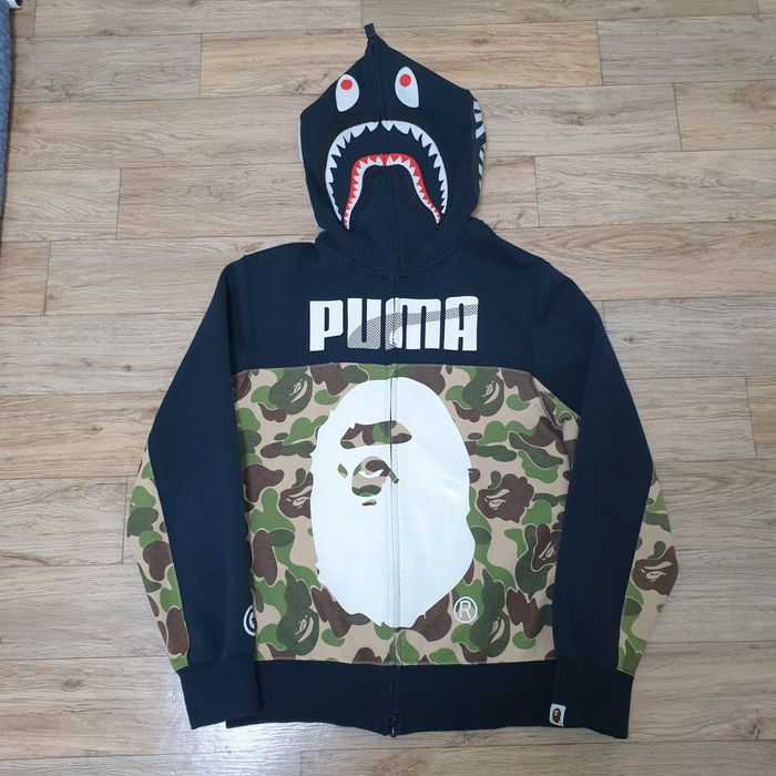 Puma bape hoodie store shark