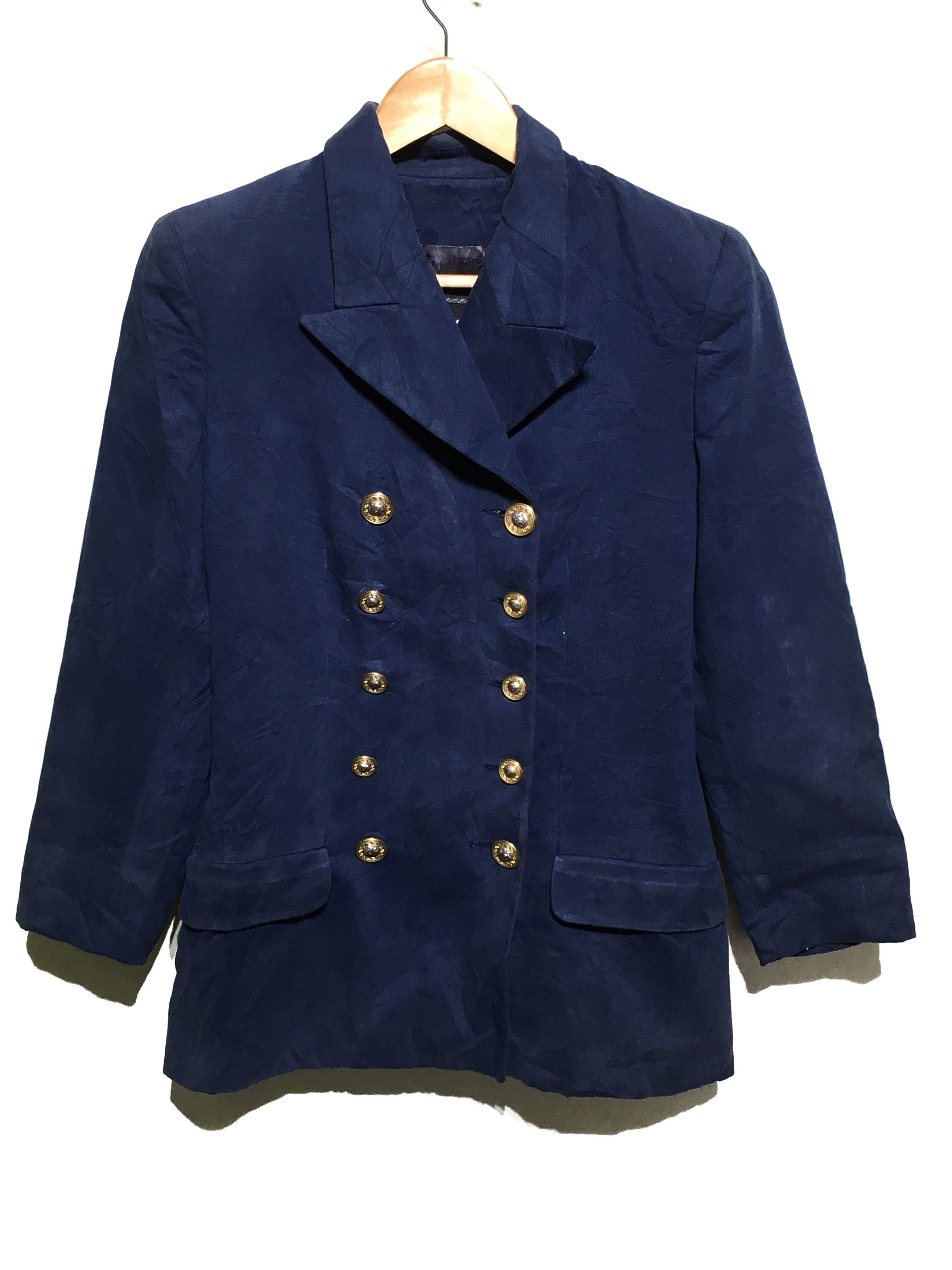 Versace VERSACE JEANS COUTURE Vintage Blazer Italy Button Jacket Size 40R - 1 Thumbnail
