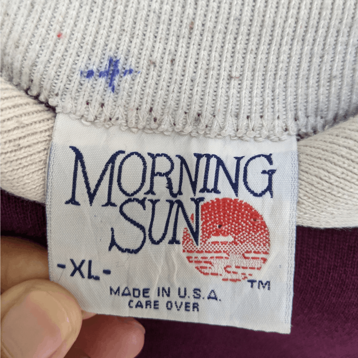 Vintage 80's CHRISTMAS TREE Winter Snow Full Image Sweatshirt Size US XL / EU 56 / 4 - 12 Thumbnail