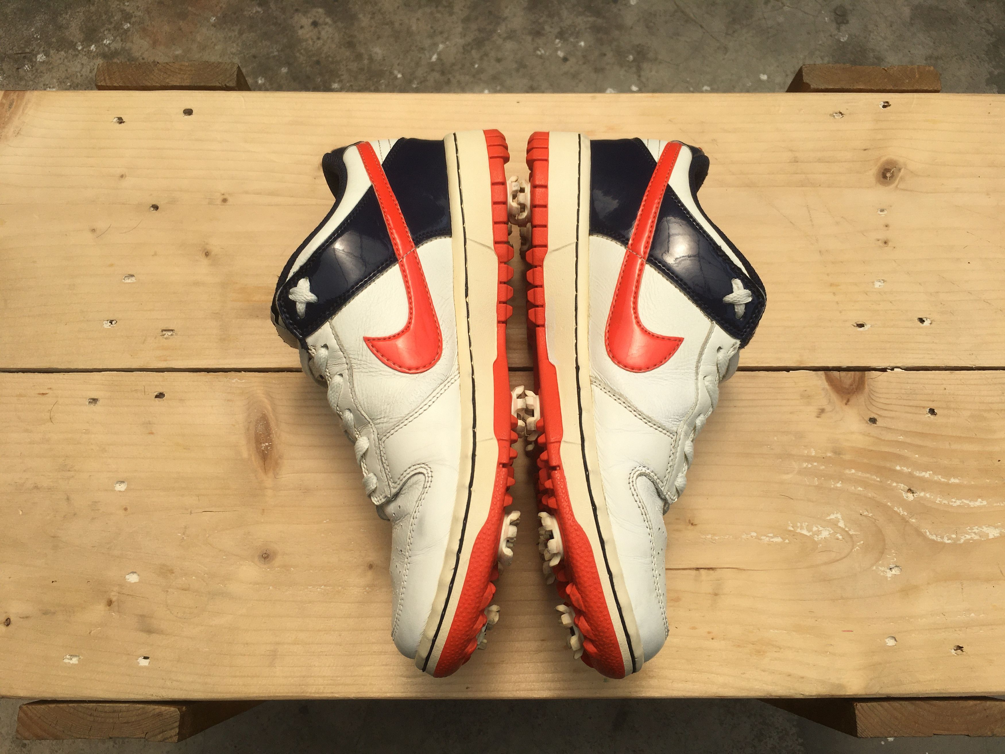 Nike Nike Dunk Low NG Golf Blackened Blue Orange Size US 8 / EU 41 - 16 Thumbnail