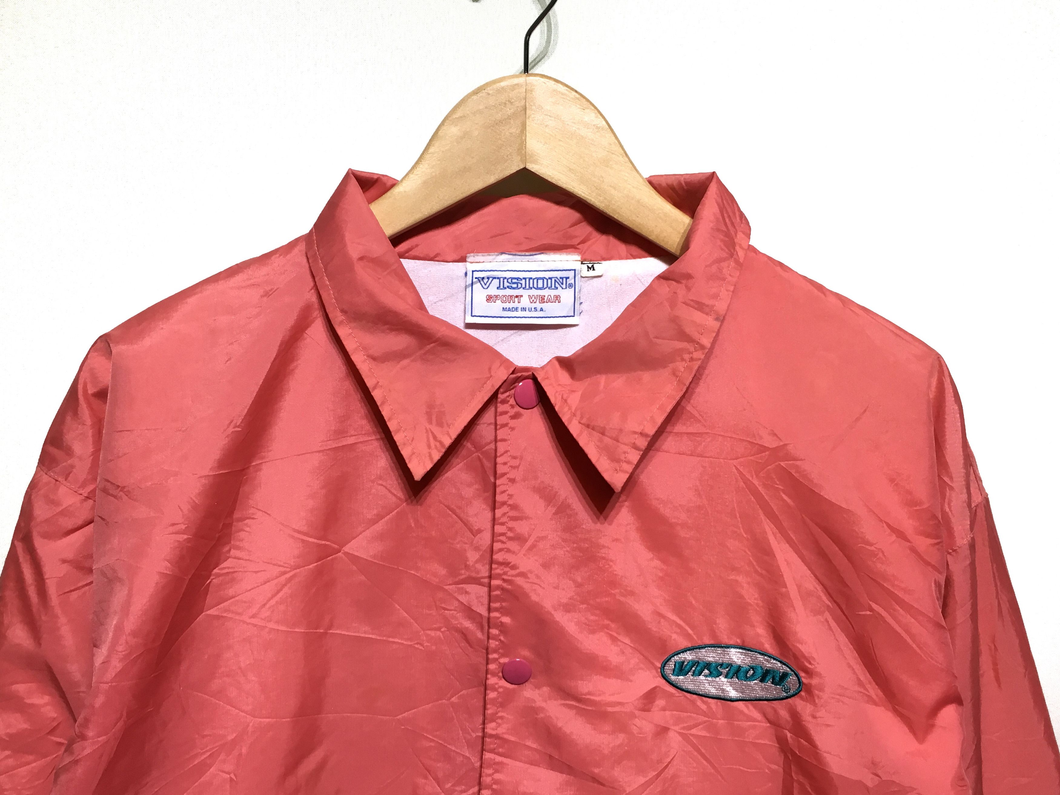 Vintage VINTAGE VISION STREET WEAR MADE IN USA WINDBREAKER JACKET Size US M / EU 48-50 / 2 - 3 Thumbnail