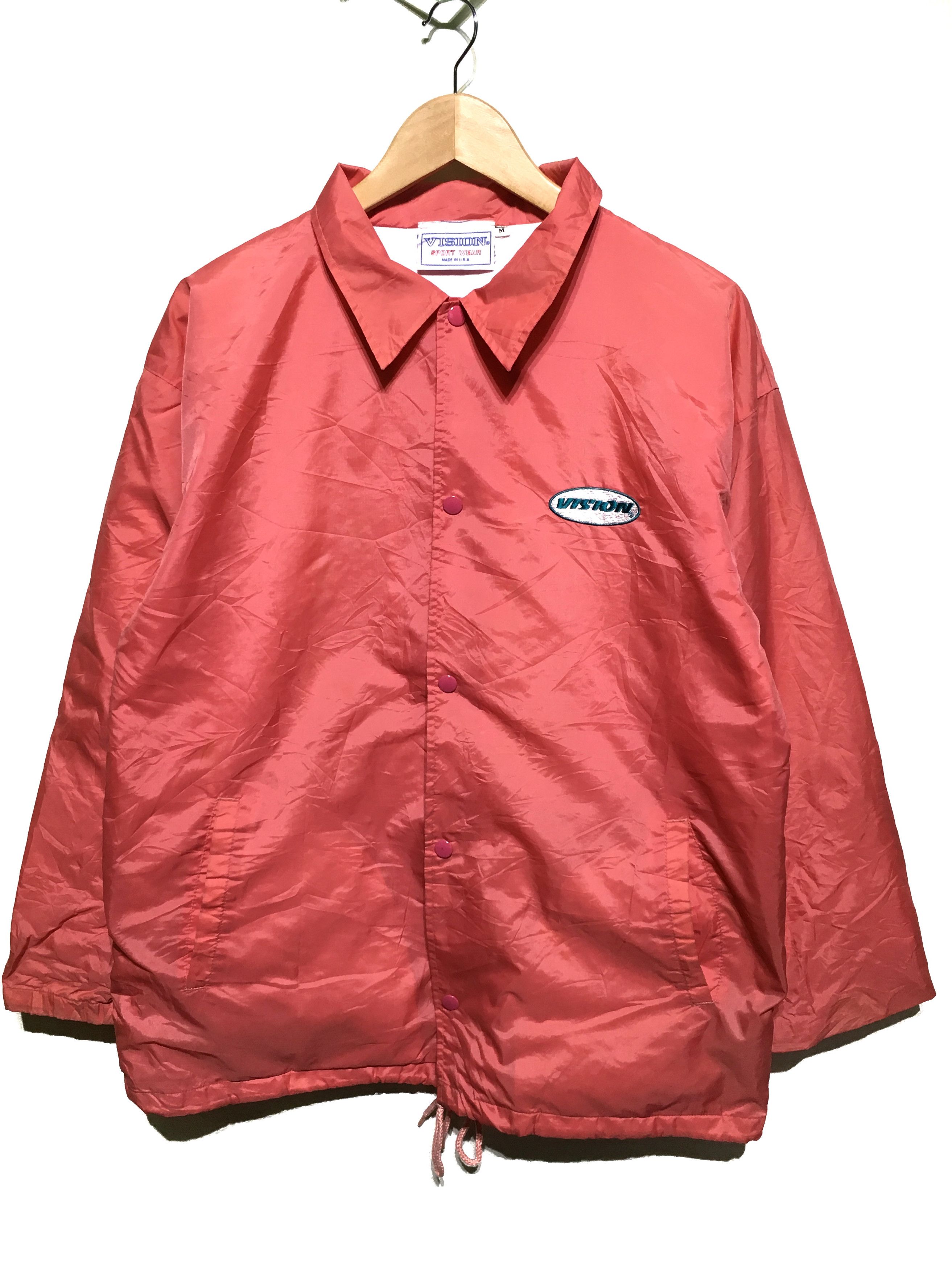 Vintage VINTAGE VISION STREET WEAR MADE IN USA WINDBREAKER JACKET Size US M / EU 48-50 / 2 - 1 Thumbnail