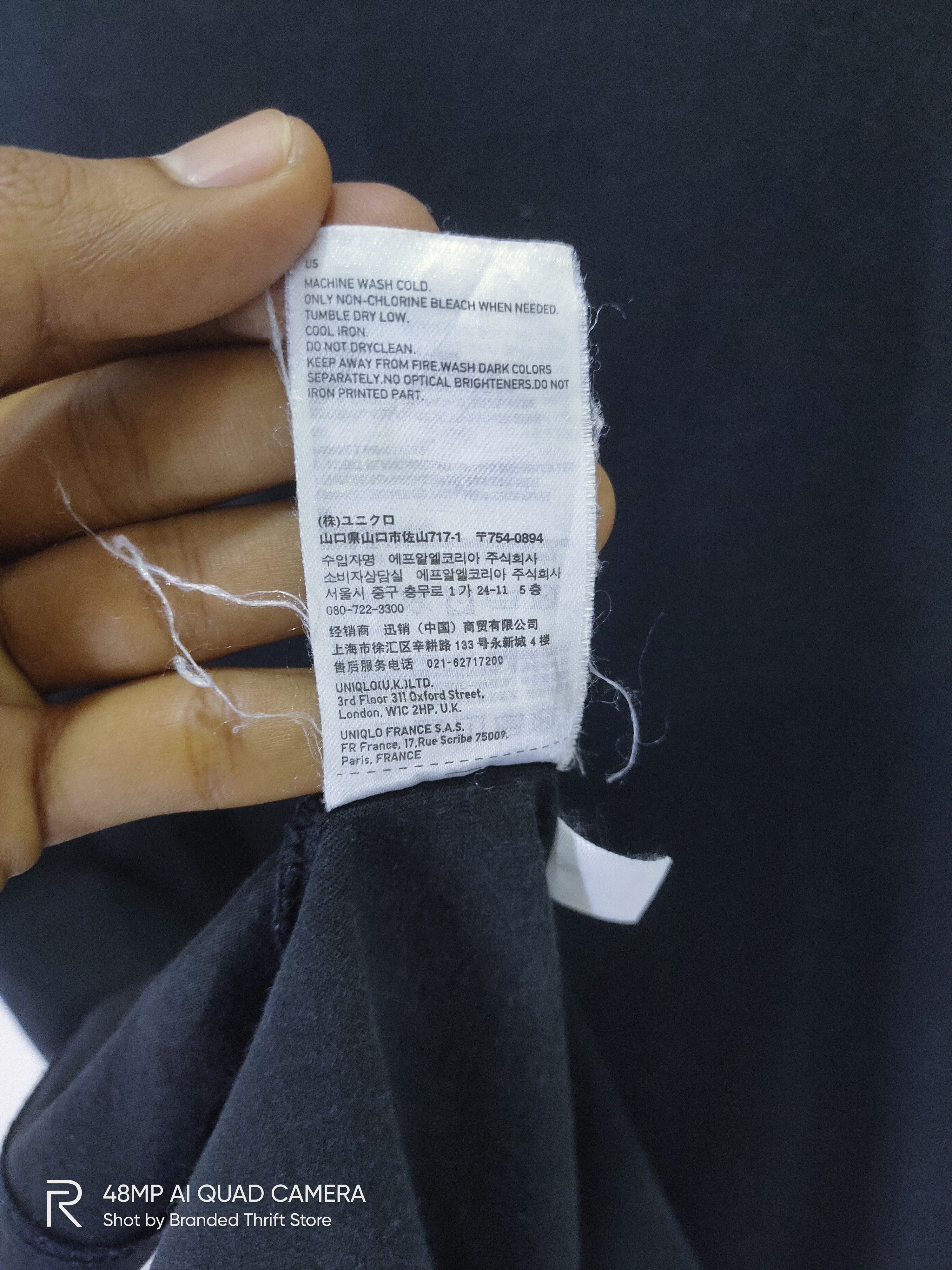 Japanese Brand × Uniqlo UNIQLO The Freedom Rider like The North Face Font Style Tee Size US L / EU 52-54 / 3 - 5 Thumbnail