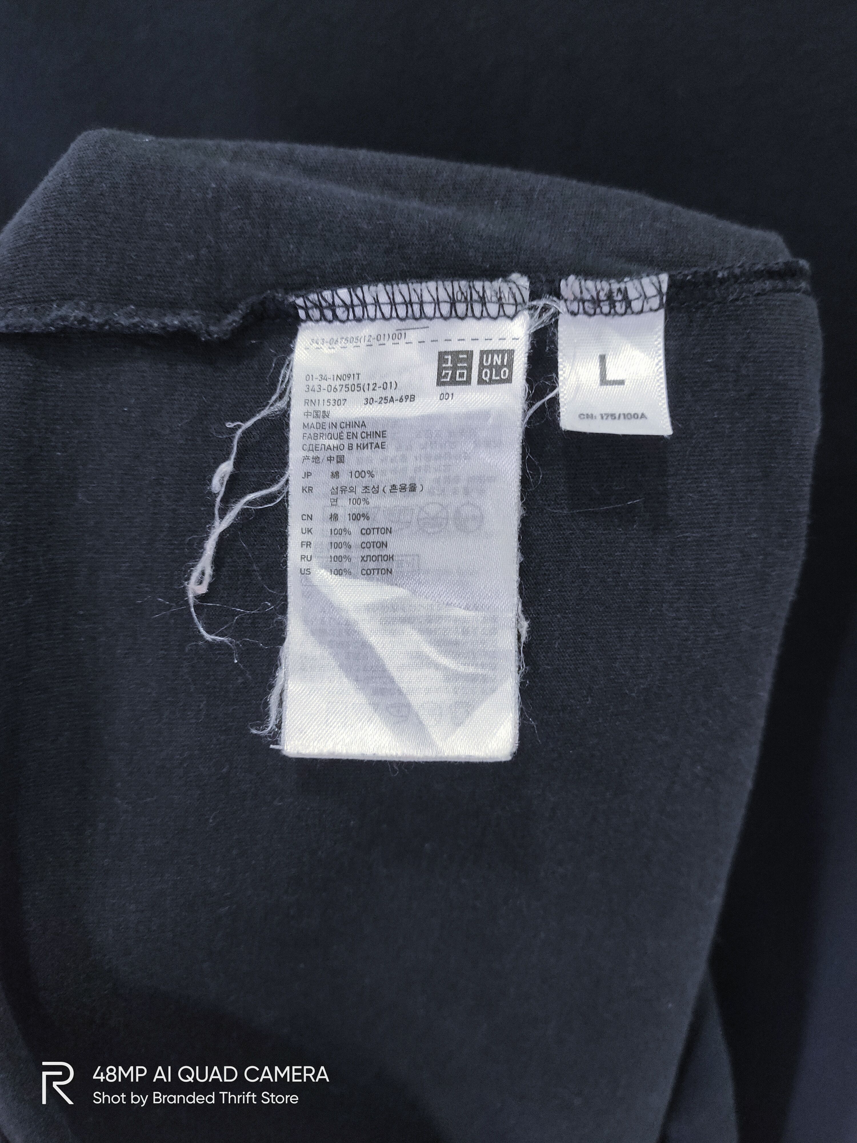 Japanese Brand × Uniqlo UNIQLO The Freedom Rider like The North Face Font Style Tee Size US L / EU 52-54 / 3 - 3 Thumbnail