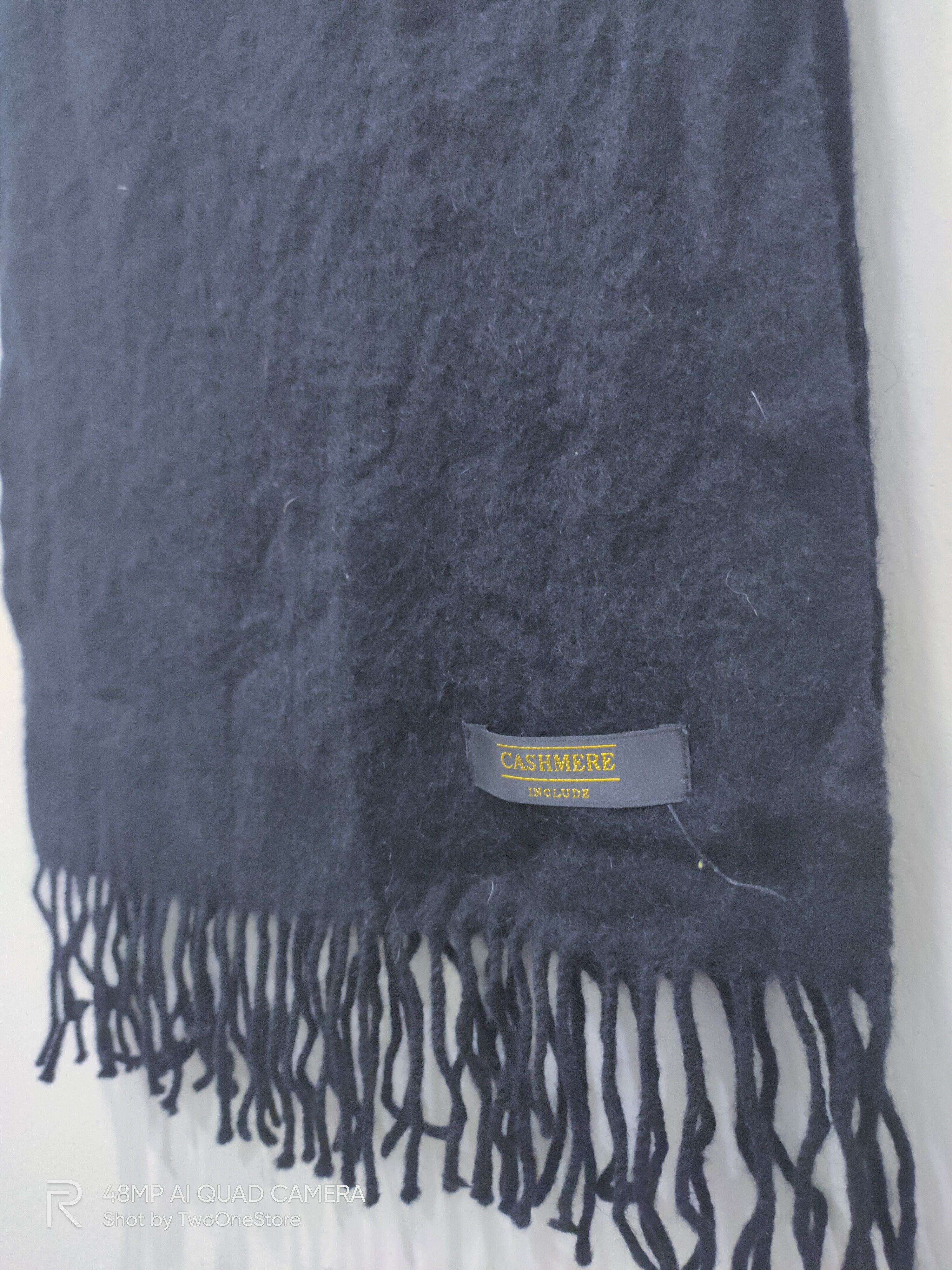 Japanese Brand × Other CASHMERE Brand Luxury Soft Fleece Mohair Wool Muffler Scarf Size ONE SIZE - 5 Thumbnail