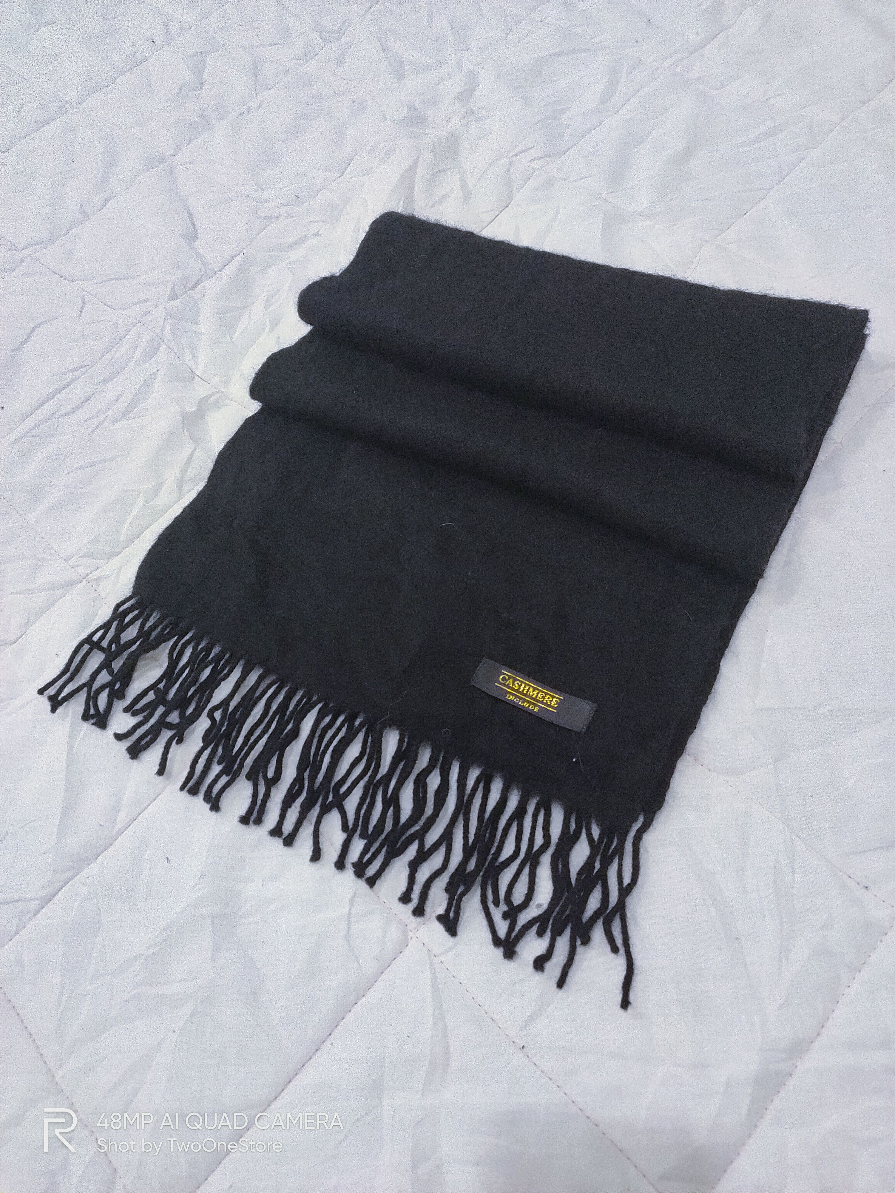 Japanese Brand × Other CASHMERE Brand Luxury Soft Fleece Mohair Wool Muffler Scarf Size ONE SIZE - 2 Thumbnail