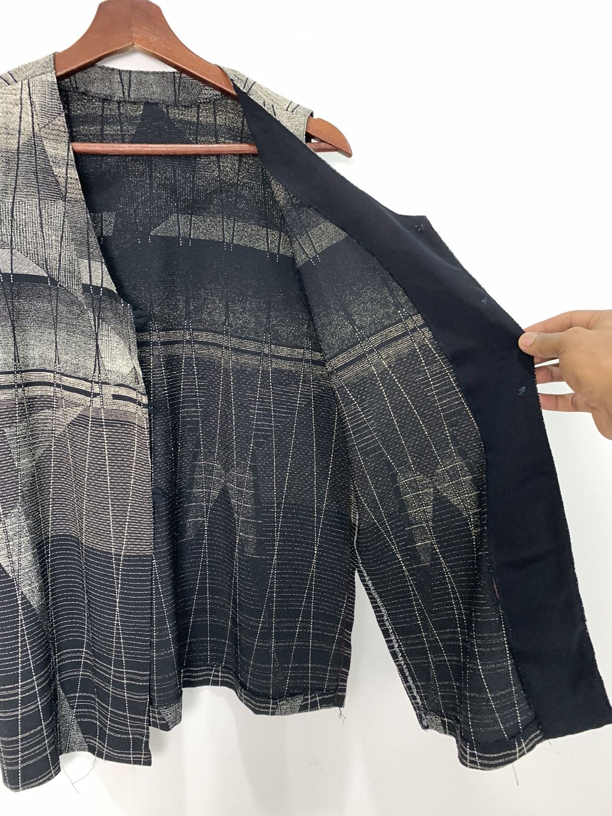 Japanese Brand URBAN Rare Art Pattern Fullprint Button Dress Cardigan Vest Size S / US 4 / IT 40 - 14 Thumbnail