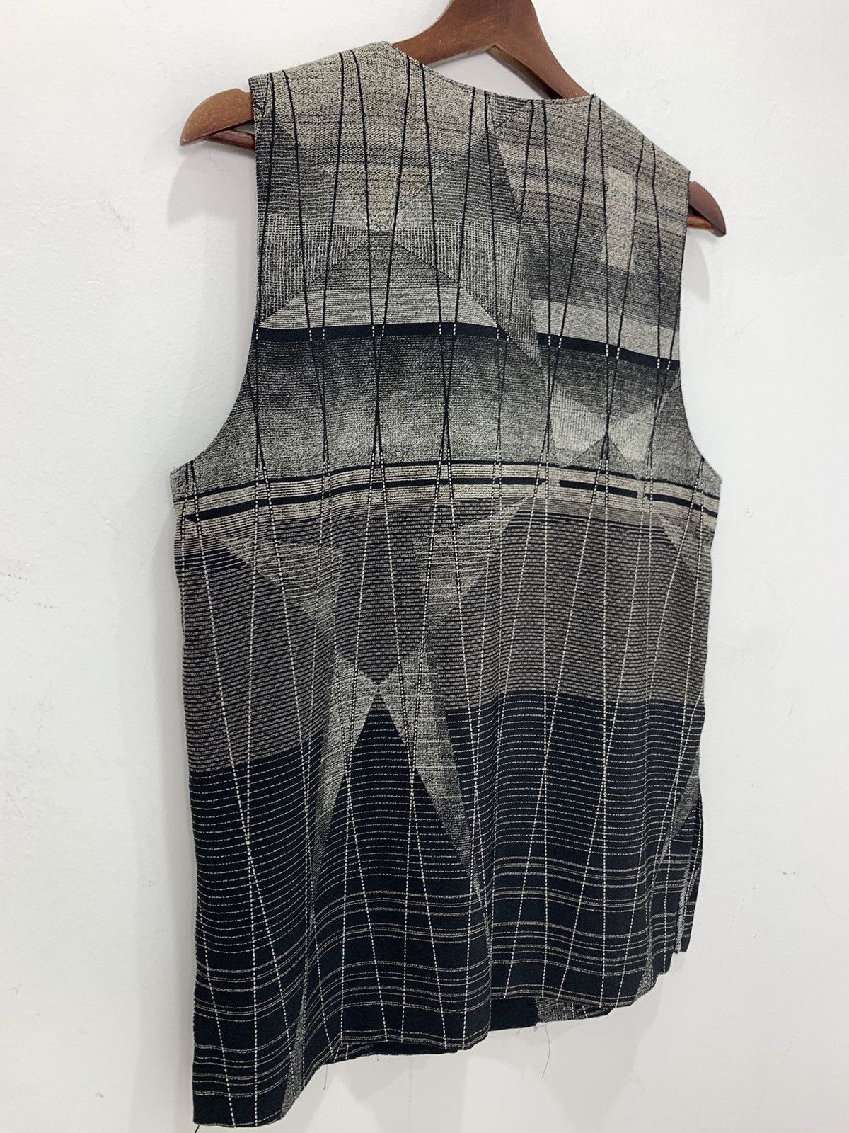 Japanese Brand URBAN Rare Art Pattern Fullprint Button Dress Cardigan Vest Size S / US 4 / IT 40 - 11 Thumbnail