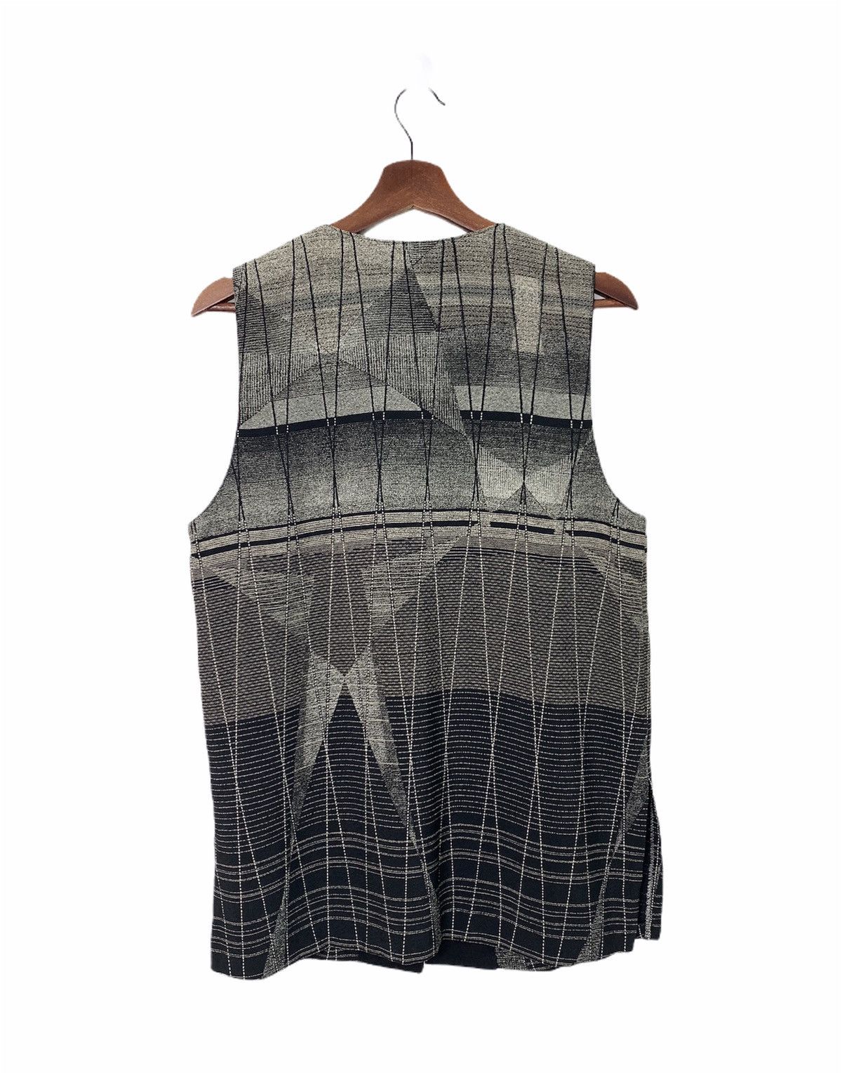 Japanese Brand URBAN Rare Art Pattern Fullprint Button Dress Cardigan Vest Size S / US 4 / IT 40 - 2 Thumbnail