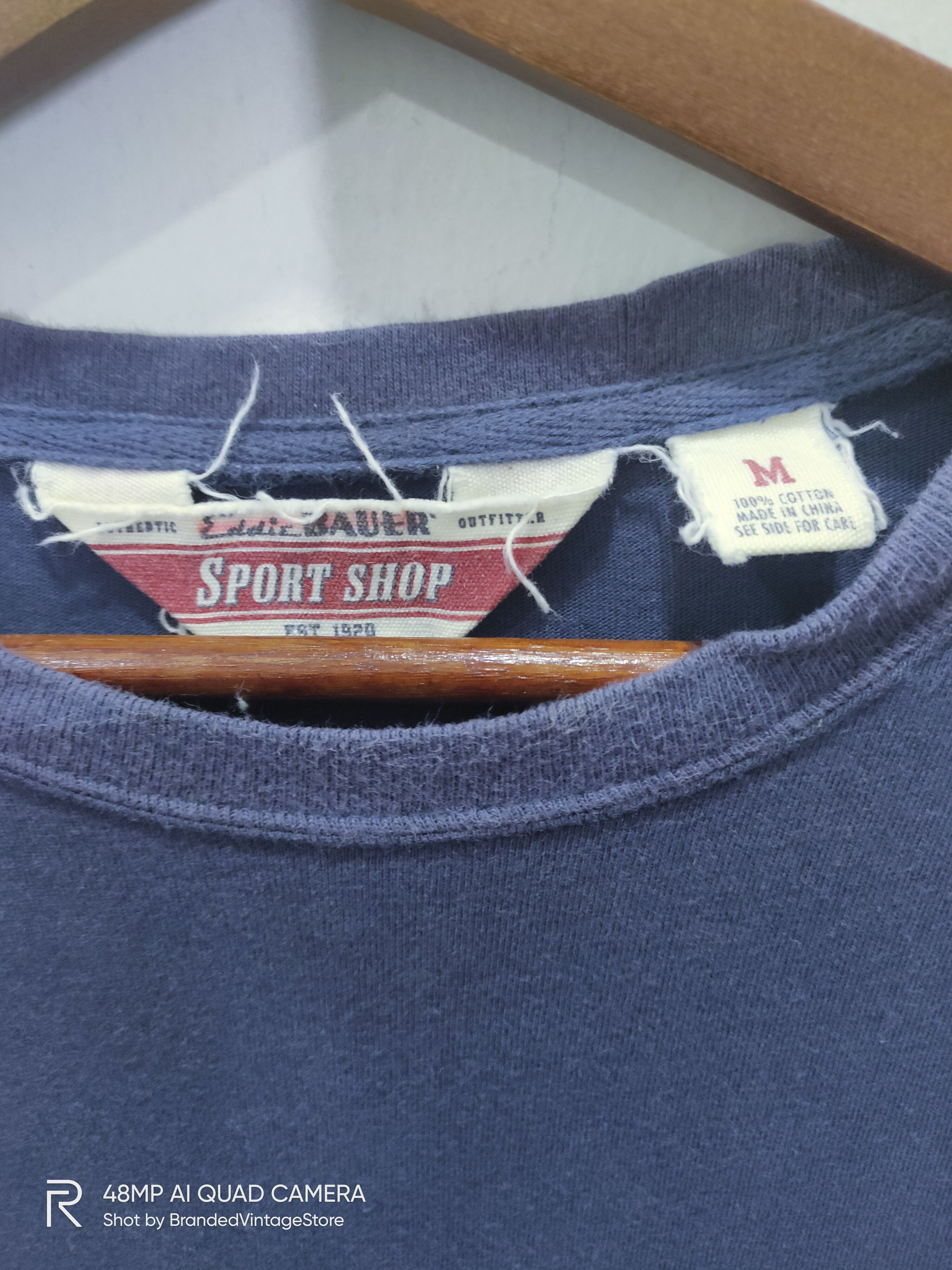 Eddie Bauer × Route 66 Vintage EDDIE BAUER Route 66 Outdoor Outfitter Sweatshirt Size US L / EU 52-54 / 3 - 3 Thumbnail