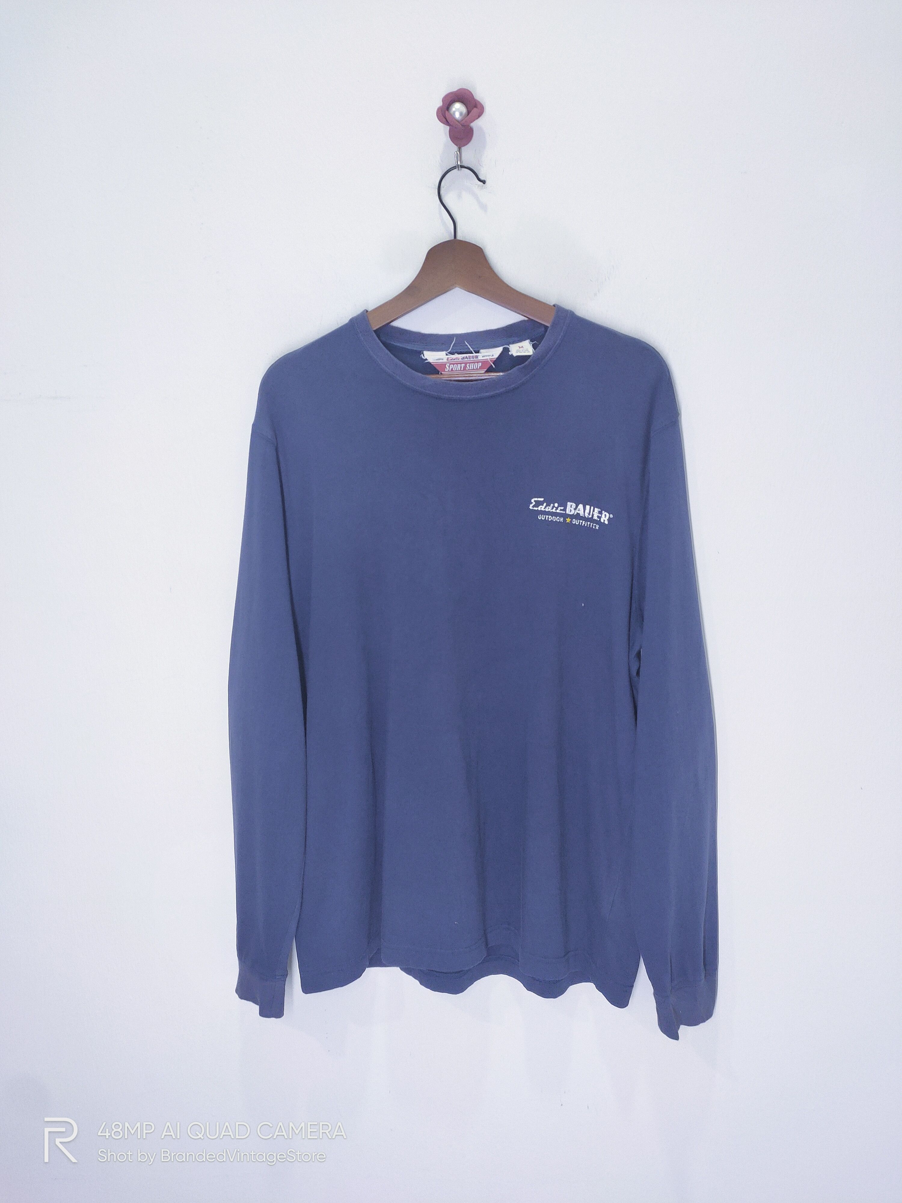 Eddie Bauer × Route 66 Vintage EDDIE BAUER Route 66 Outdoor Outfitter Sweatshirt Size US L / EU 52-54 / 3 - 2 Thumbnail