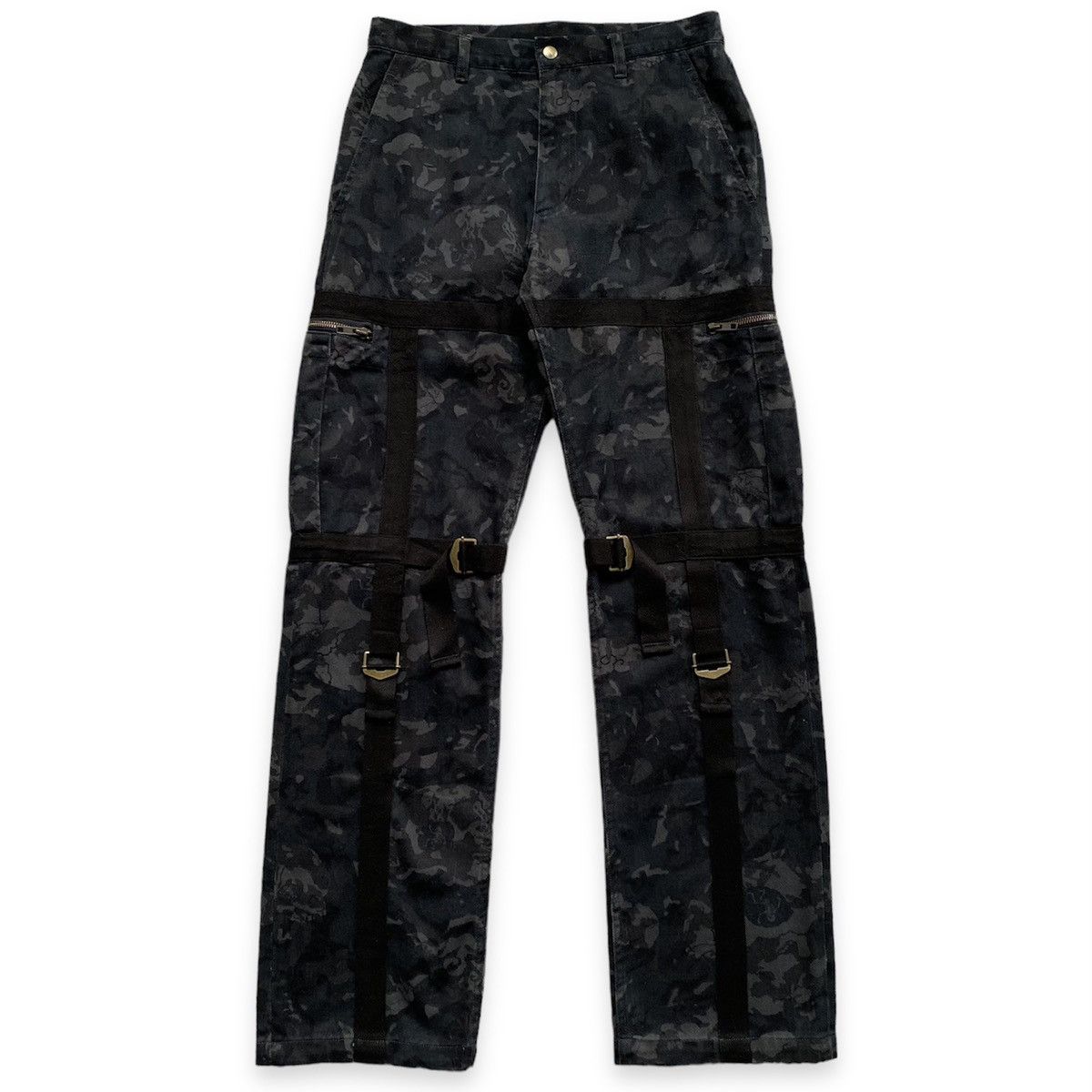 image of Archival Clothing x Ppfm Ppfm Skully Camo Bondage Archive Pants, Men's (Size 30)