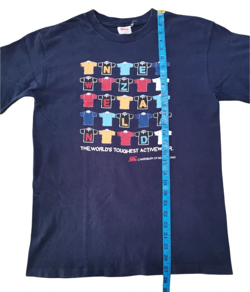 All Blacks Vintage Canterbury of New Zealand All Black Tee Stitches Size US M / EU 48-50 / 2 - 5 Thumbnail