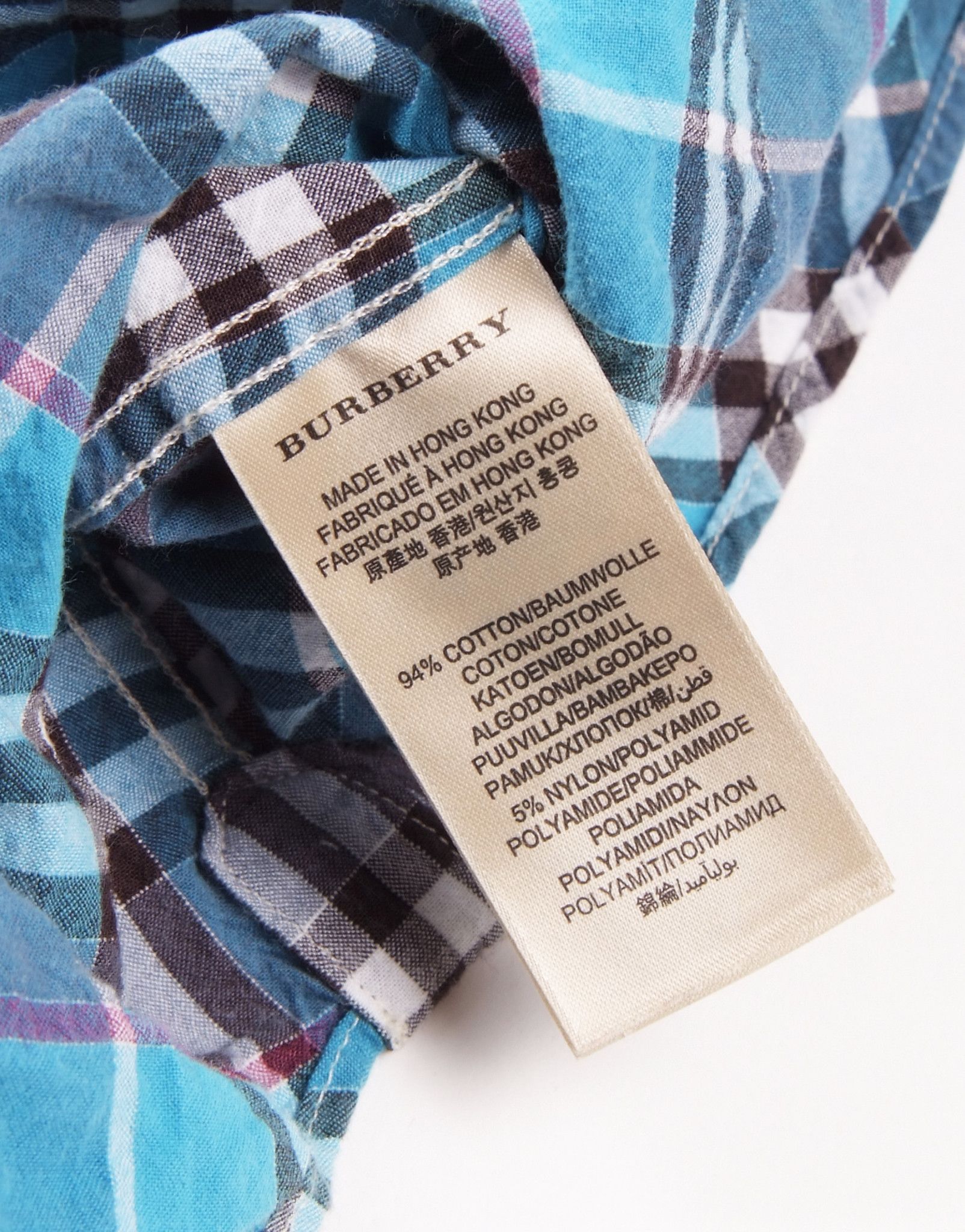 Burberry Burberry Nova Check Shirt Size US M / EU 48-50 / 2 - 7 Thumbnail