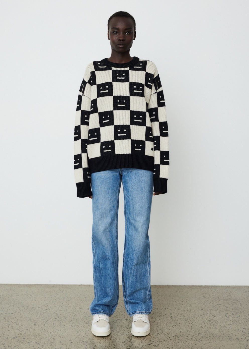 Acne Studios ACNE STUDIOS Multi Face Knit Sweater Unisex Size US L / EU 52-54 / 3 - 4 Thumbnail