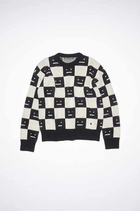 Acne Studios ACNE STUDIOS Multi Face Knit Sweater Unisex Size US L / EU 52-54 / 3 - 1 Thumbnail