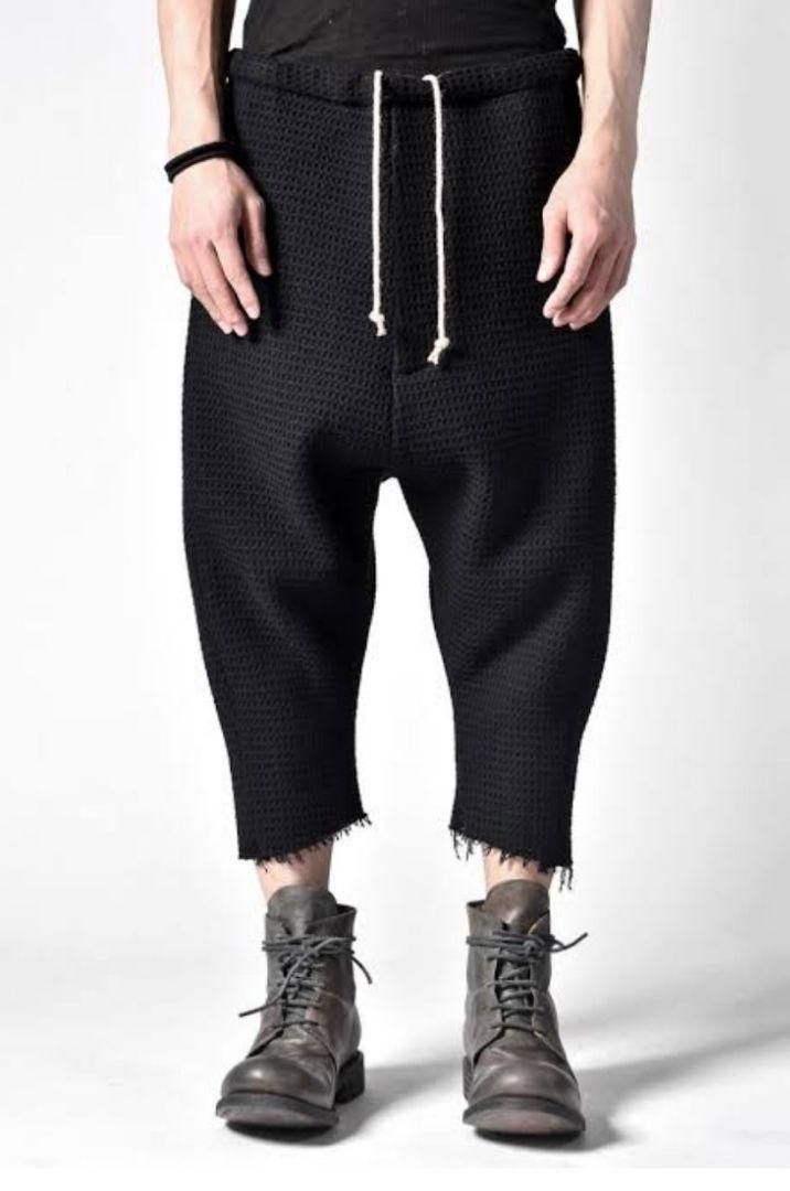 AVIALAE Avialae Cropped sarouel waffle Pants Size US 31 - 1 Thumbnail