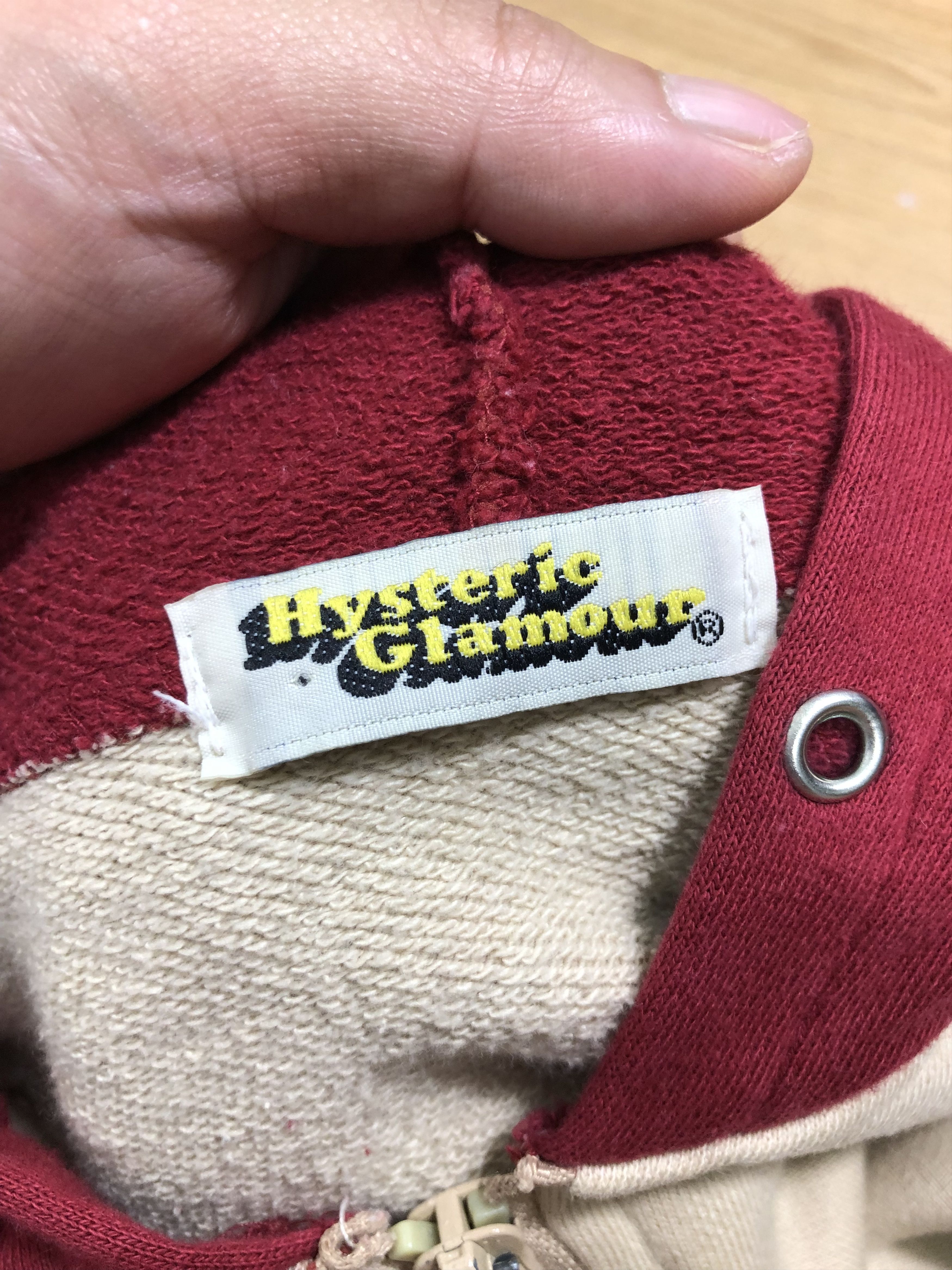 Hysteric Glamour RARE🔥VINTAGE 90’S ICONIC HYSTERIC BIG PRINT ZIPPER HOODIE Size US M / EU 48-50 / 2 - 8 Thumbnail